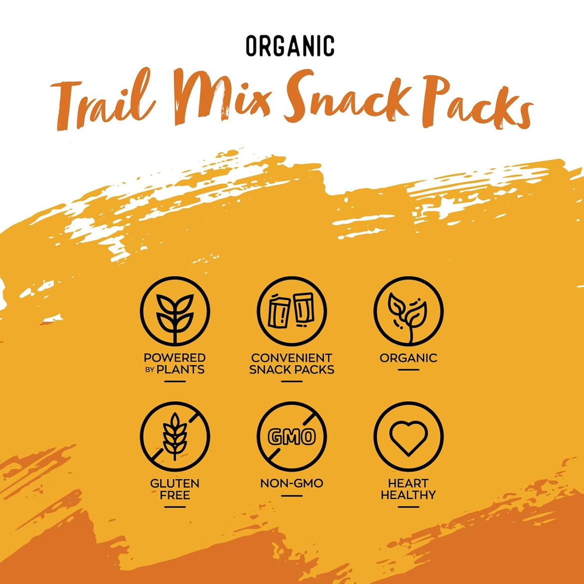 Nature's Garden Organic Trail Mix Snack Packs - Trail Mix Variety, Energy Boosting, Heart Healthy, Omega-3 Rich, Cranberries, Pumpkin Seeds, Individual Packs, Family - 1.2 Oz Bags (48 Individual Servings)