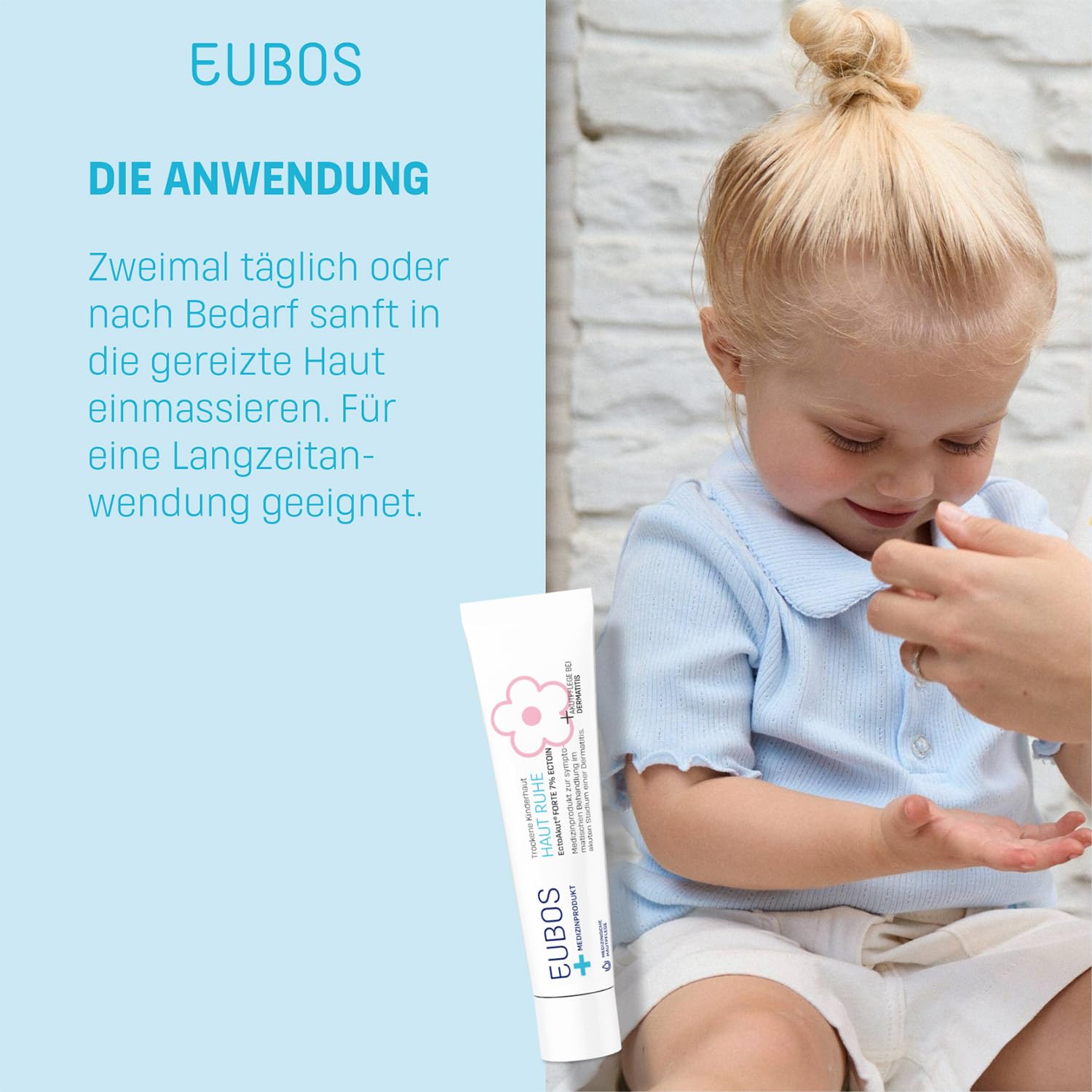 EUBOS Kinder Haut Ruhe Lotion, 125 ml Lotion