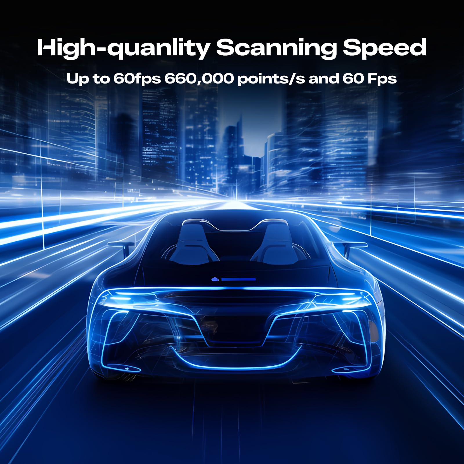 Creality CR-Scan Ferret Pro 3D Scanner for 3D Printing, Upgrade Wireless Handheld Scanner with WiFi 6 Bridge, Anti-Shake Tracking, 30FPS Fast Full Color Scan, 0.1mm Accuracy for iOS/Android & PC