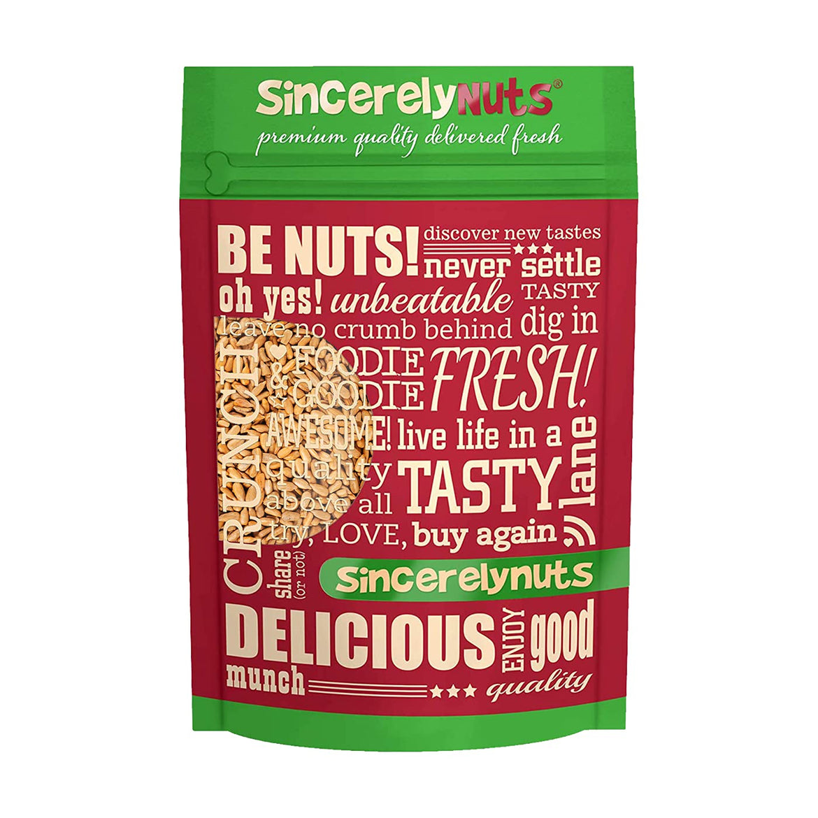 Sincerely Nuts Sunflower Seed Kernels Raw (No Shell) (5lb bag) | Delicious Antioxidant Rich Snack | Source of Protein, Fiber, Essential Vitamins & Minerals | Vegan and Gluten Free
