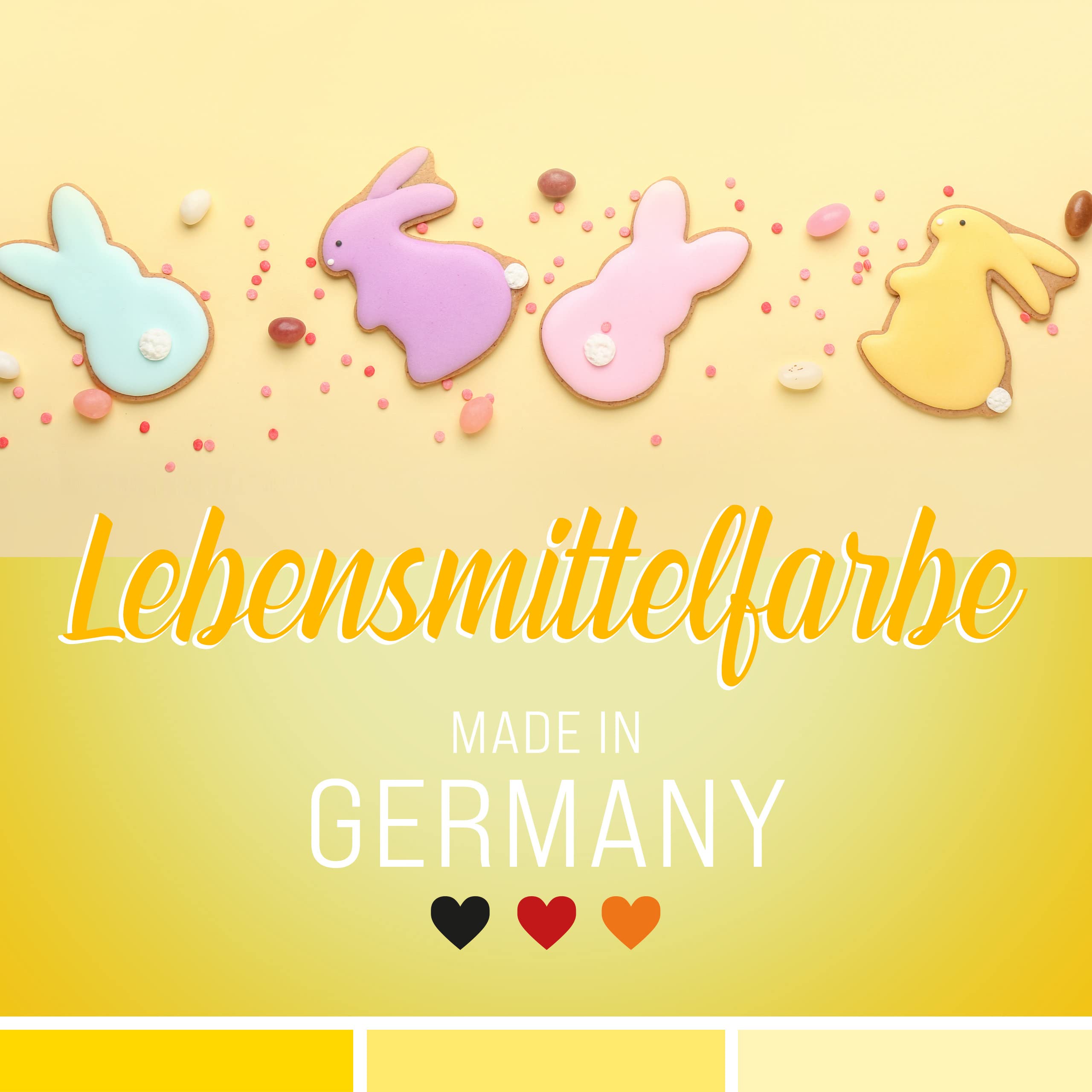 Belissia Lebensmittelfarbe Set – 8x10ml flüssig & hochkonzentriert – Lebensmittelechte Speisefarbe zum Backen, Kochen, Fondant & DIY - vegan, stark färbend, geschmacksneutral