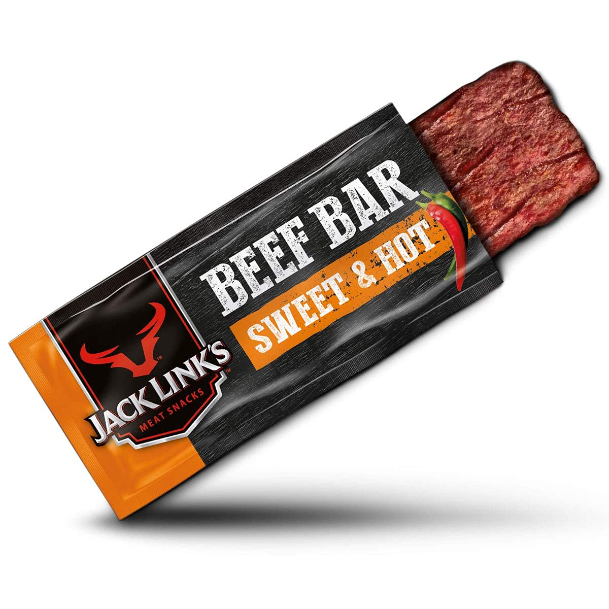 Jack Links Protein Riegel Beef Original – 30er Pack (30 x 22,5 g) – Low Carb Proteinriegel - Eiweißriegel - Protein Bar - Energieriegel - Snack für unterwegs und im Gym, Fitness - High Protein Snack