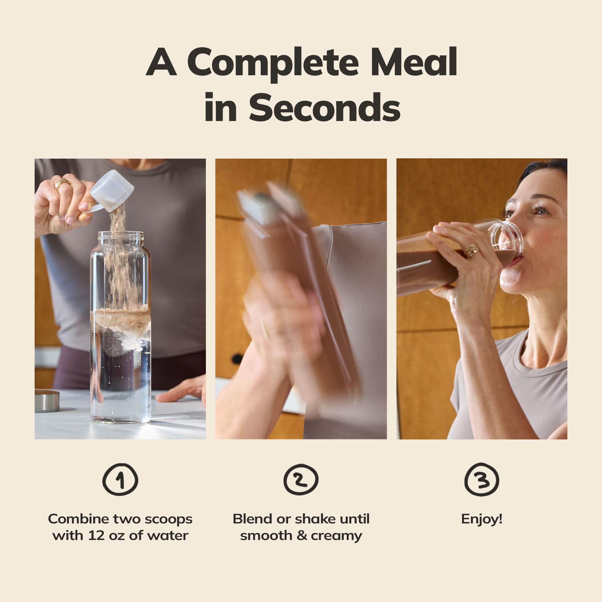 Ka’Chava Whole Body Meal Shake Vanilla 2 lb – Vegan Protein Powder with 85+ Superfoods & Greens – Plant-Based Meal Replacement with Probiotics & Digestive Enzymes – Gluten & Dairy Free (15 Servings)