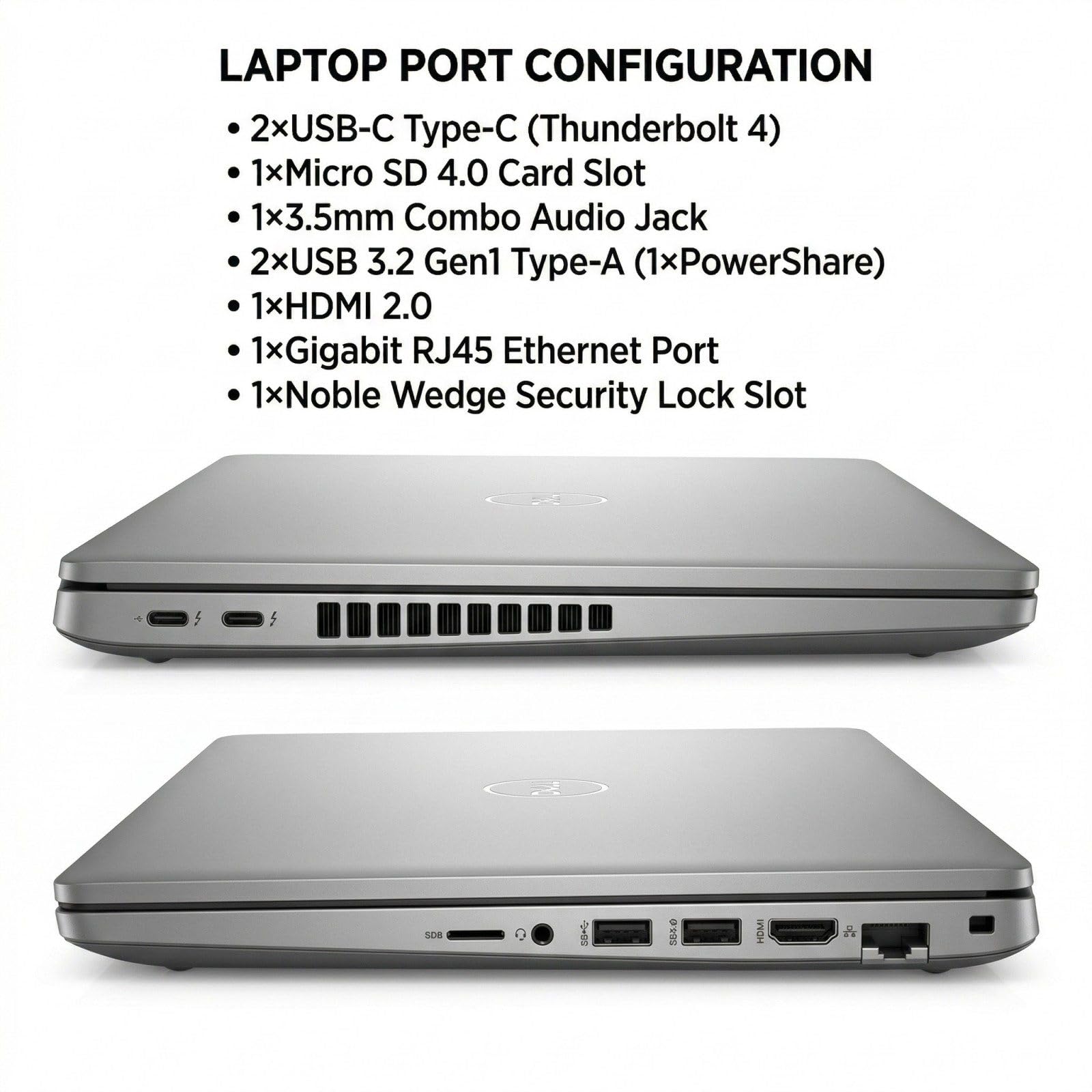 Dell Latitude 5420 14" FHD Business Laptop Computer, Intel Quad-Core i5-1145G7, 16GB DDR4 RAM, 256GB SSD, Camera, HDMI, Windows 11 Pro (Renewed)