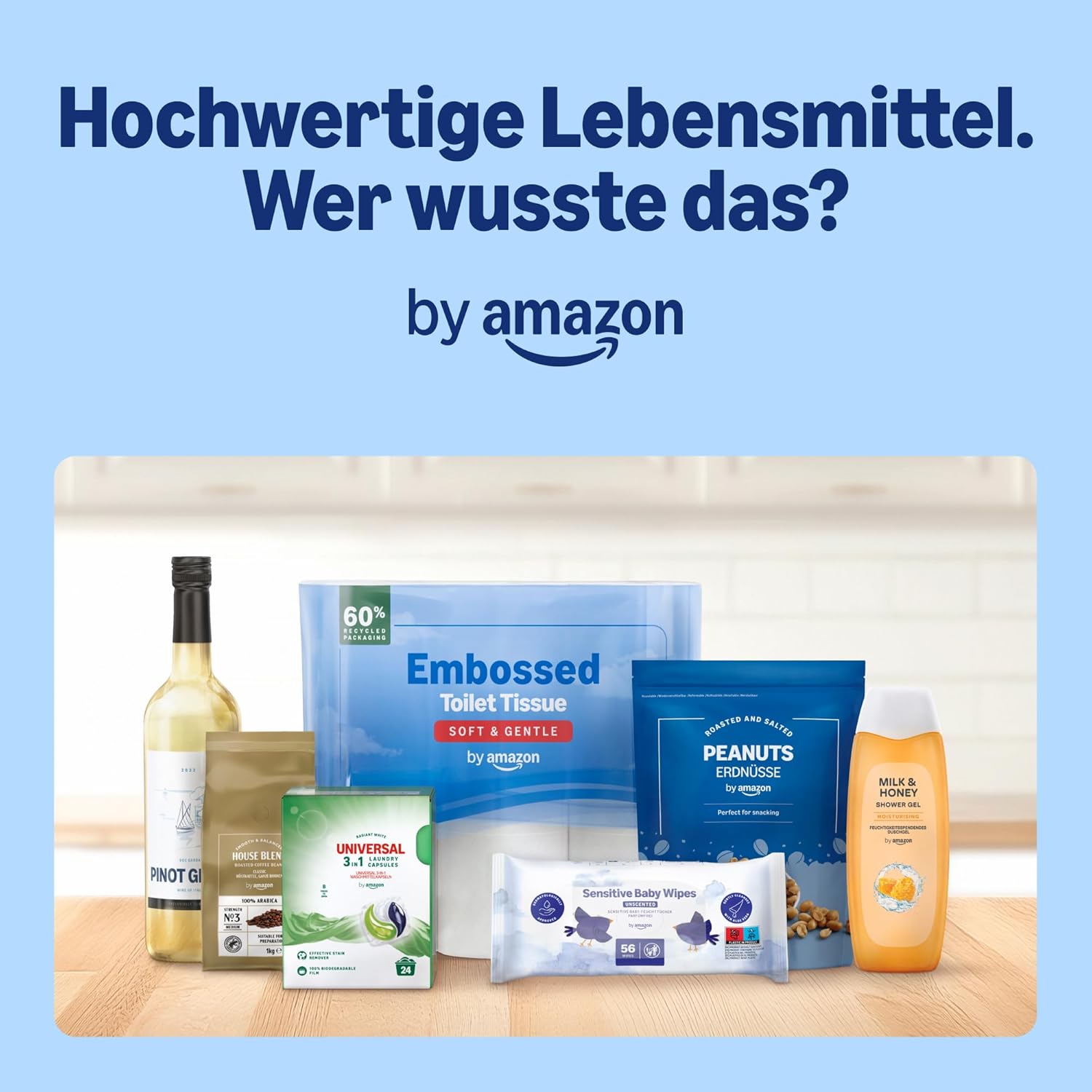 by Amazon Nassfutter für Hunde, Pastete Gemischt, 300g, 20er-Pack
