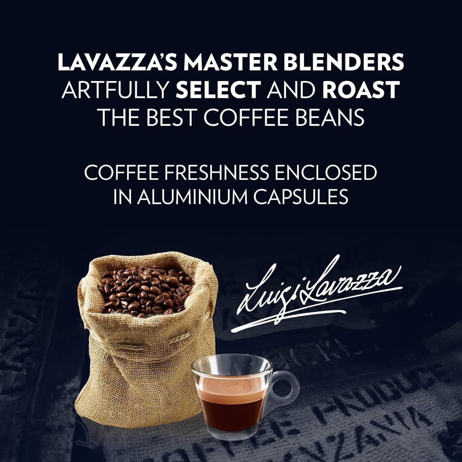 Lavazza Espresso Qualita Rossa , vollmundiger und ausgewogener Espresso, 30 Kapseln, Nespresso kompatibel
