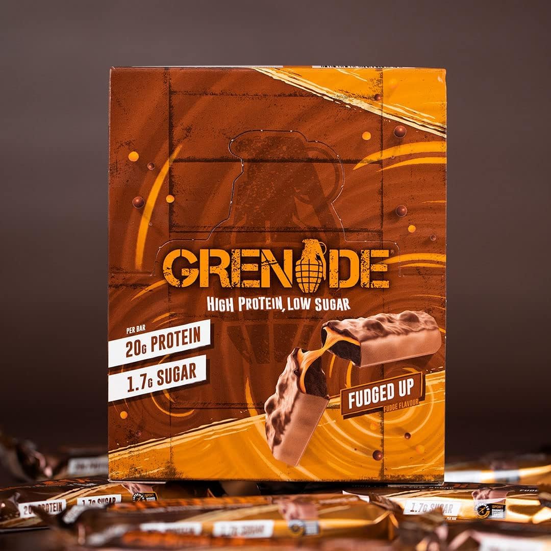 Grenade Proteinriegel, OREO White – Proteinreich & Zuckerarm, 12 x 60 g