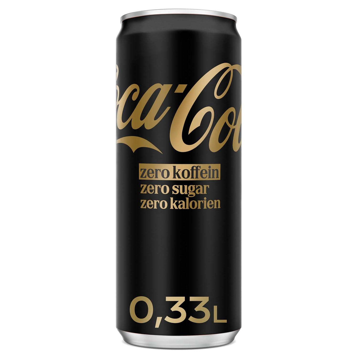 Coca-Cola Zero Sugar Zero Koffein - prickelndes Erfrischungsgetränk mit originalem Coke-Geschmack - ohne Zucker und ohne Kalorien - koffeinfreier Softdrink in Einweg Dosen (24 x 330 ml)