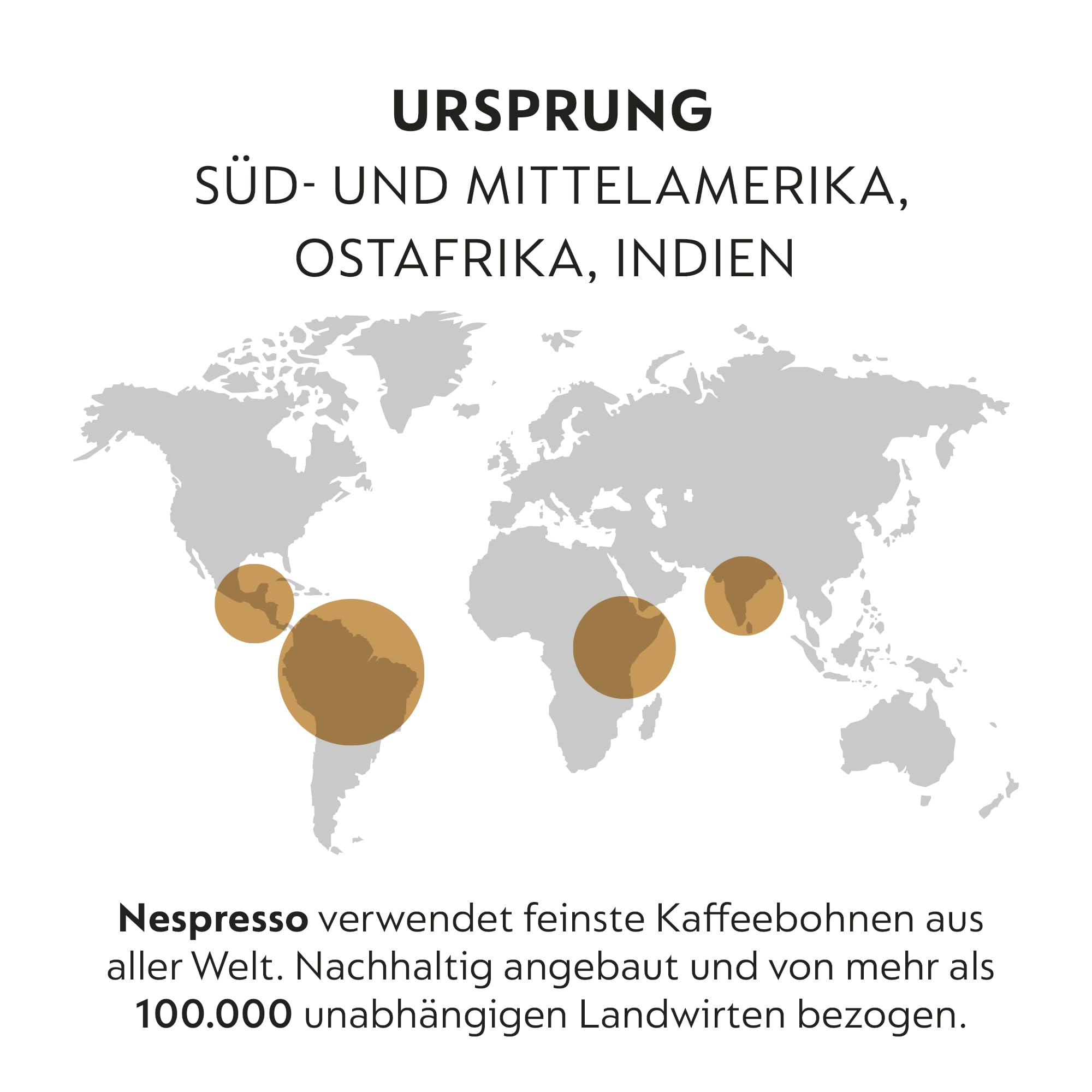 NESPRESSO ORIGINAL Ispirazione Italiana Auswahl 100 Kaffeekapseln | Arabica & Robusta Kaffee | Mittlere bis dunkle Röstung