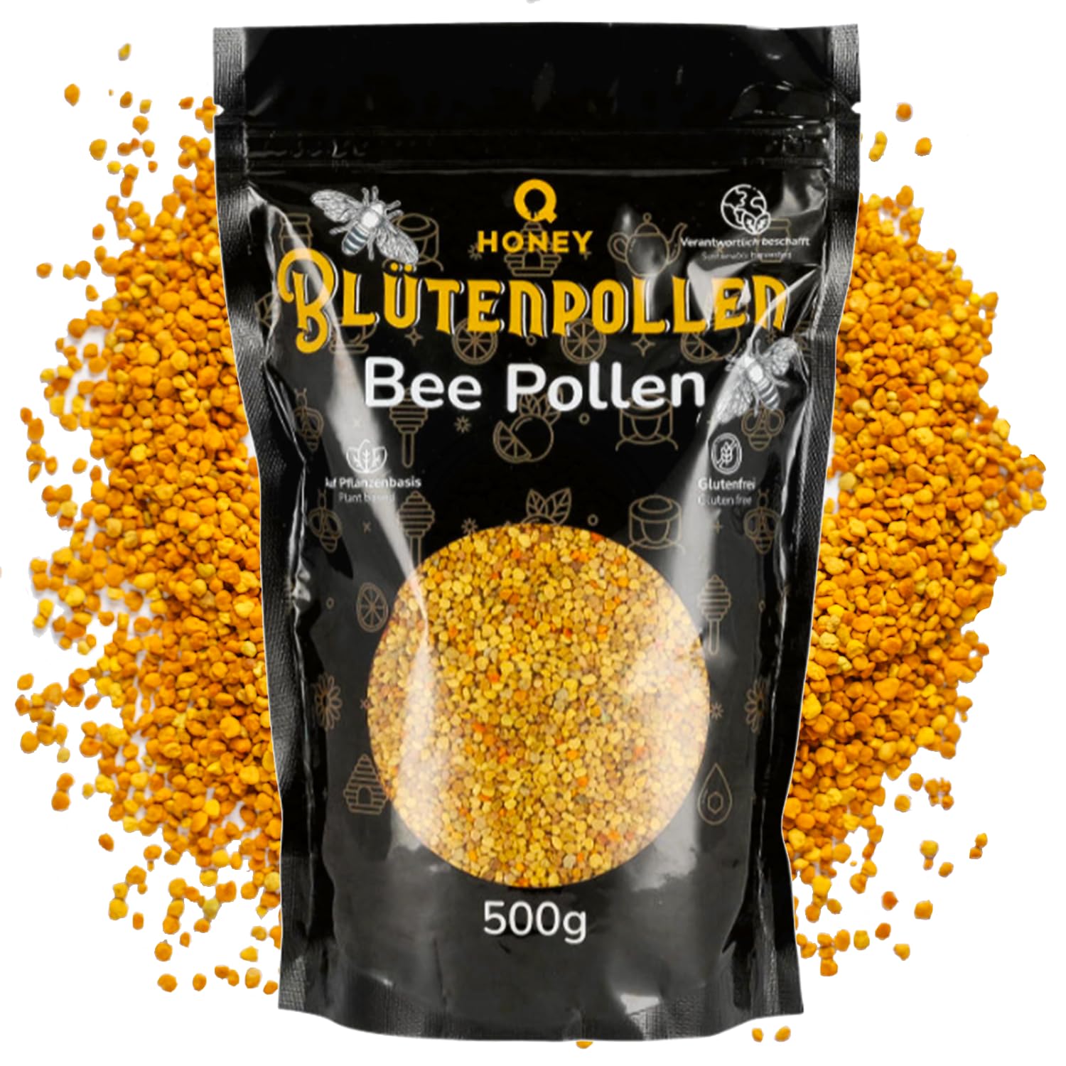 Q Honey – Wildblütenhonig vom Imker, NMR-geprüft, geprüfte Qualität & international anerkannt 2025, 1 kg