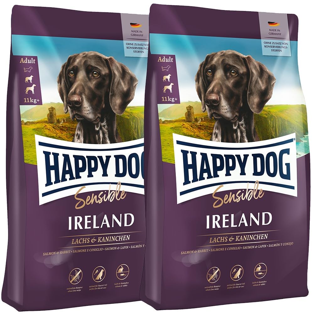 Happy Dog Sensible Neuseeland - M - Trockenfutter, Hundefutter - Geschmacksrichtung Lamm - 12,5kg
