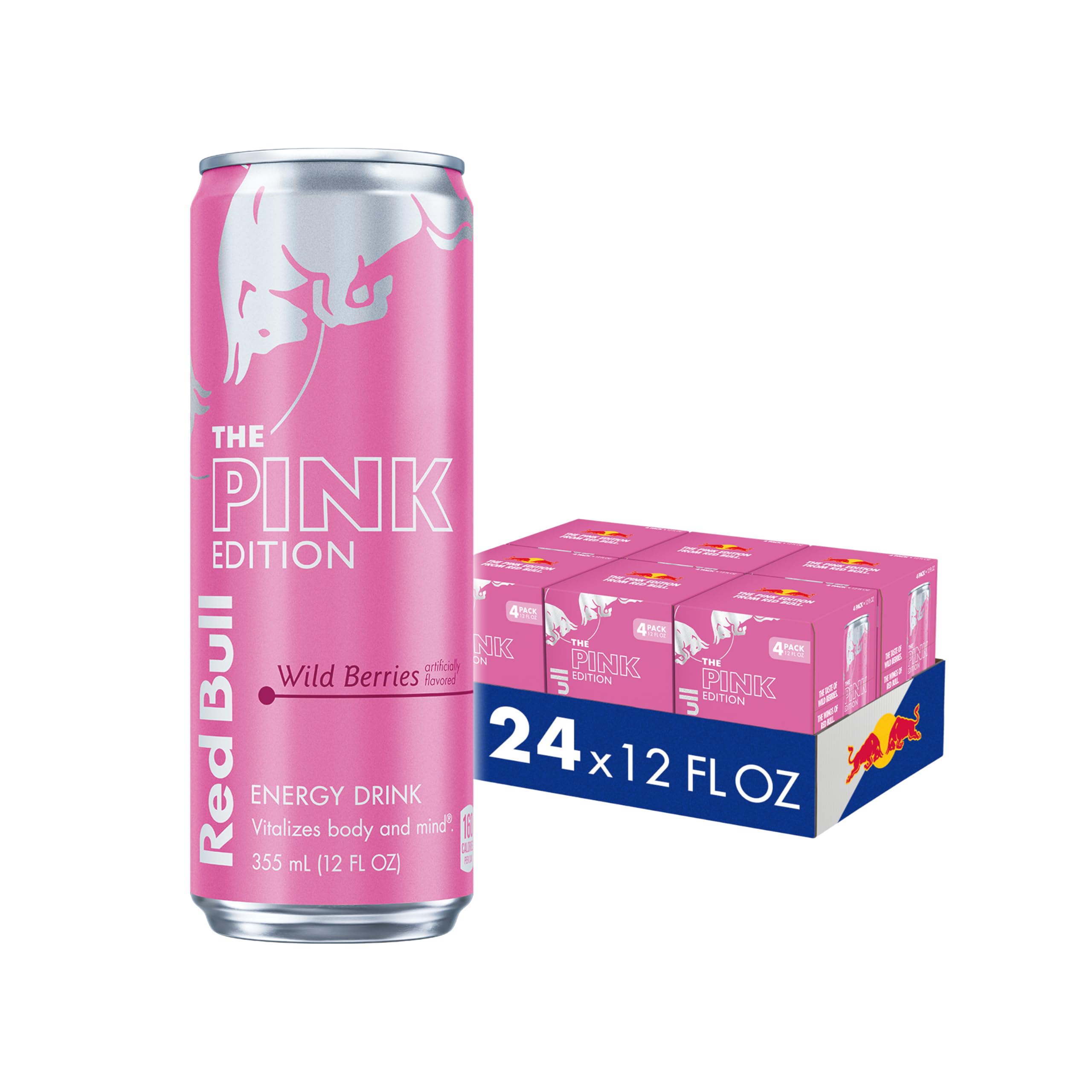 Red Bull Summer Edition Juneberry Energy Drink, 8.4 Fl Oz, 24 Cans