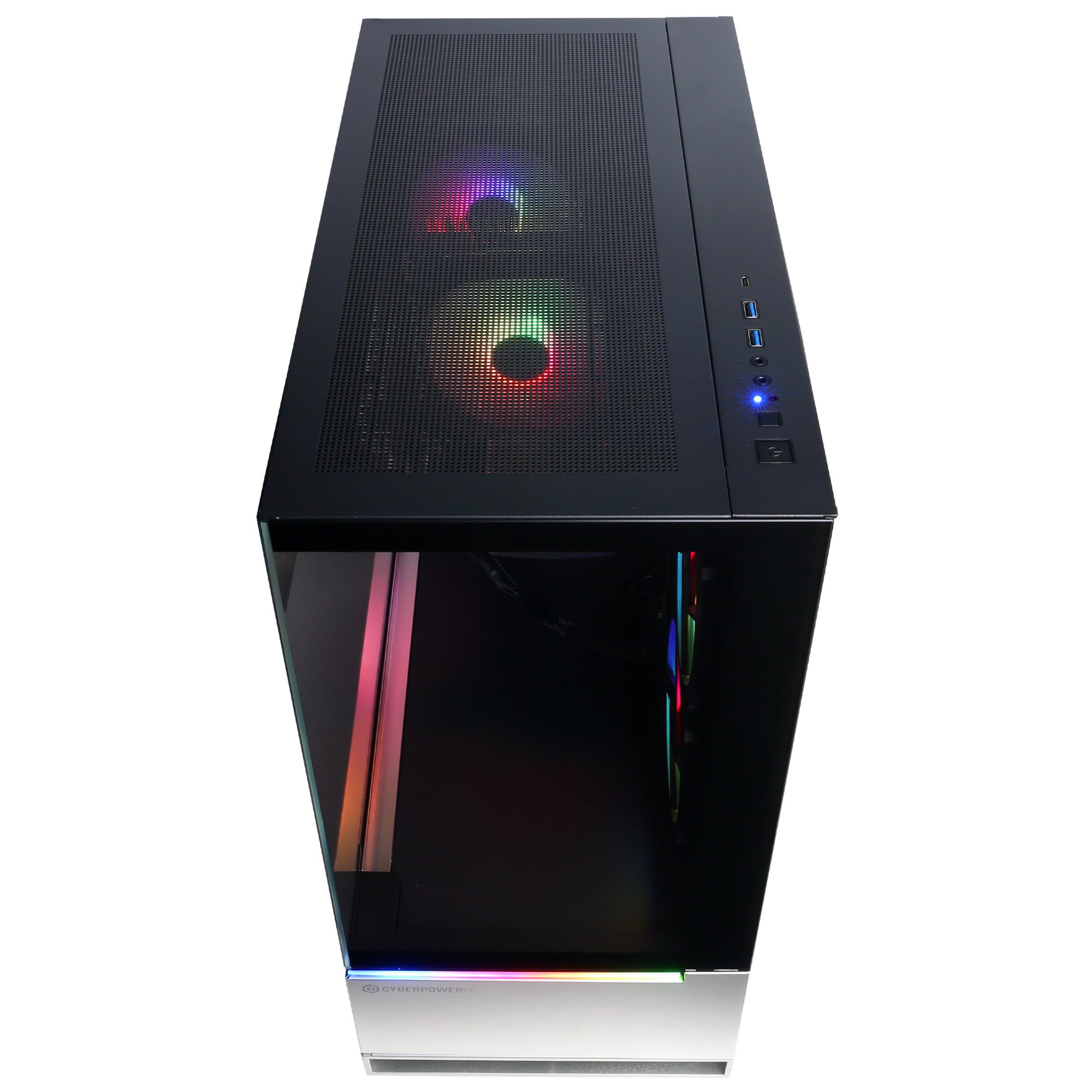 CyberPowerPC Gamer Master Gaming PC, AMD Ryzen 7 8700F 4.1GHz, GeForce RTX 5060 Ti 8GB, 16GB DDR5, 1TB PCIe 4.0 SSD, WiFi Ready & Windows 11 Home (GMA2900A3)