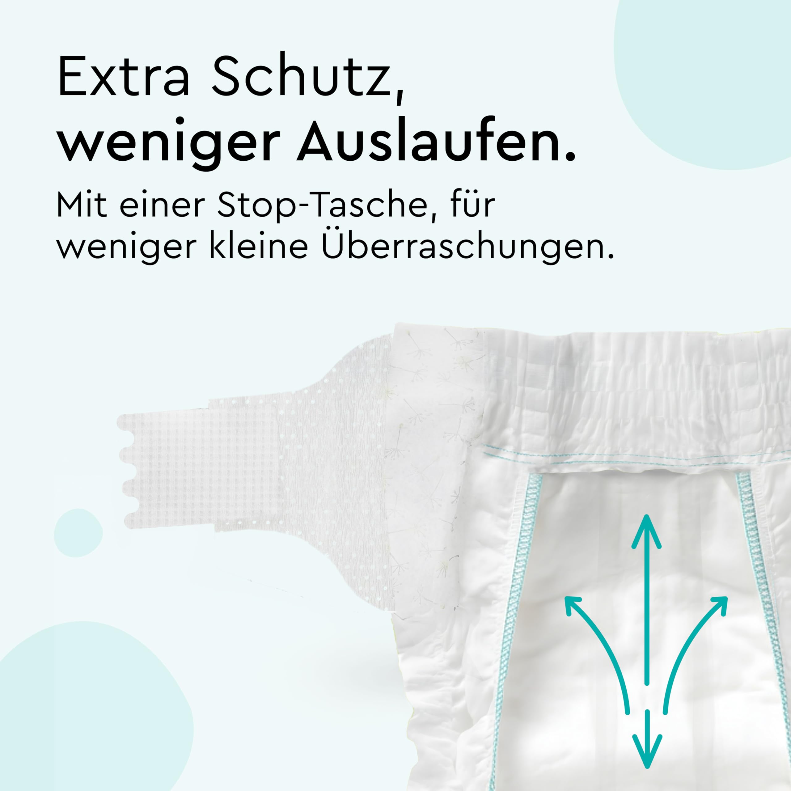 LILLYDOO hautfreundliche Baby Windeln - Größe 1 (2+ kg), 24 Stück, Sicherer Auslaufschutz, Weich, Ohne Parfüme & Lotionen für empfindliche Haut, Dermatologisch getestet