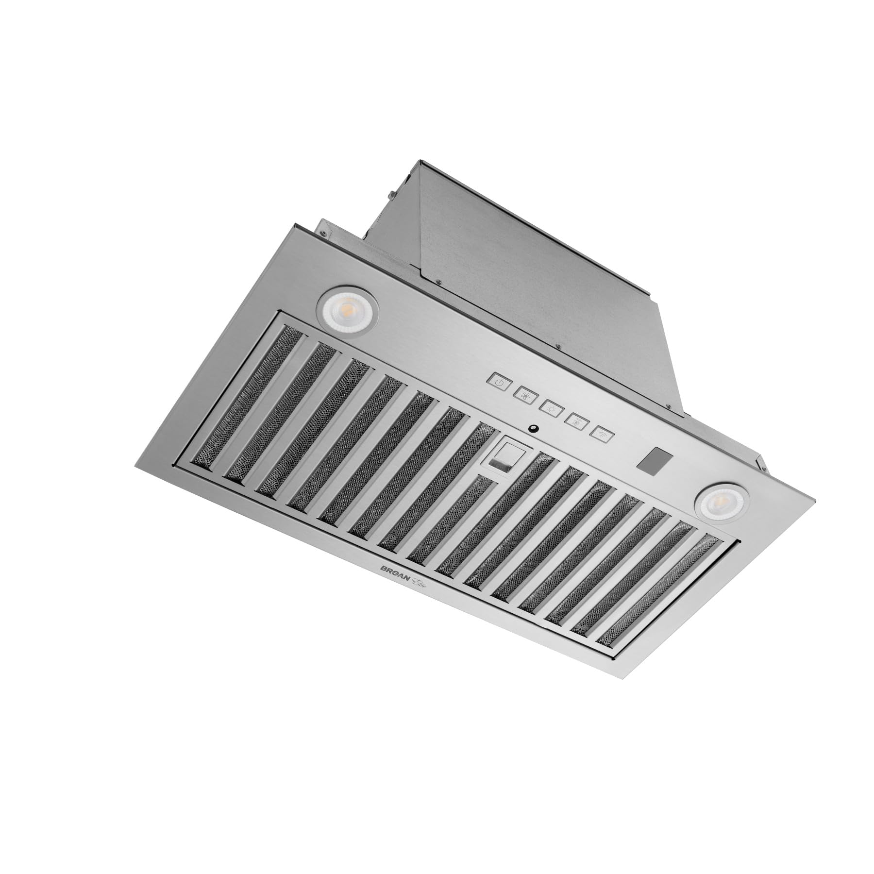 Broan-NuTone PM300SS Custom Power Pack Range Hood Insert with 2-Speed Exhaust Fan and Light, 300 Max Blower CFM, Stainless Steel, 21-Inch Built