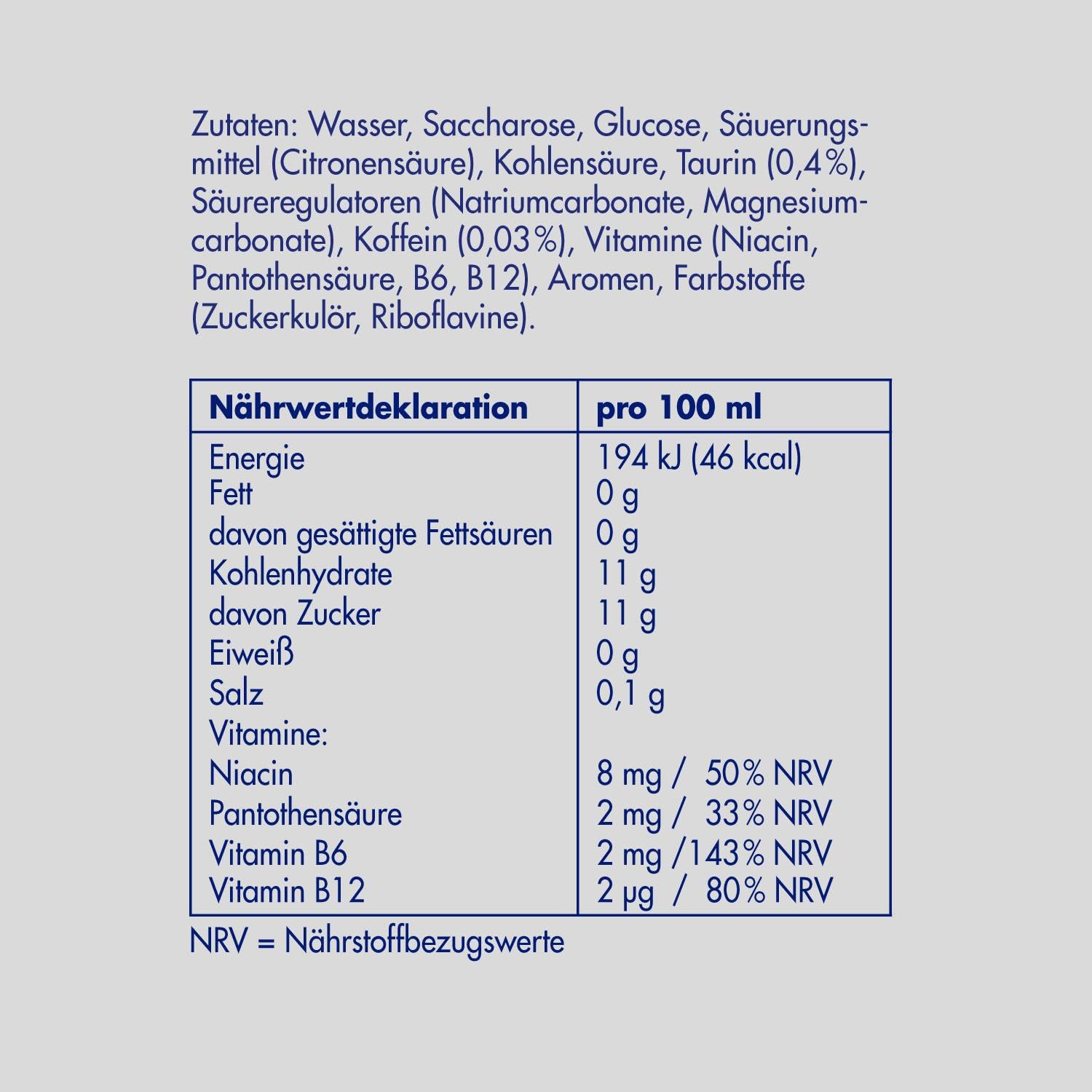 Red Bull Energy Drink Classic, 24 x 250ml EINWEG
