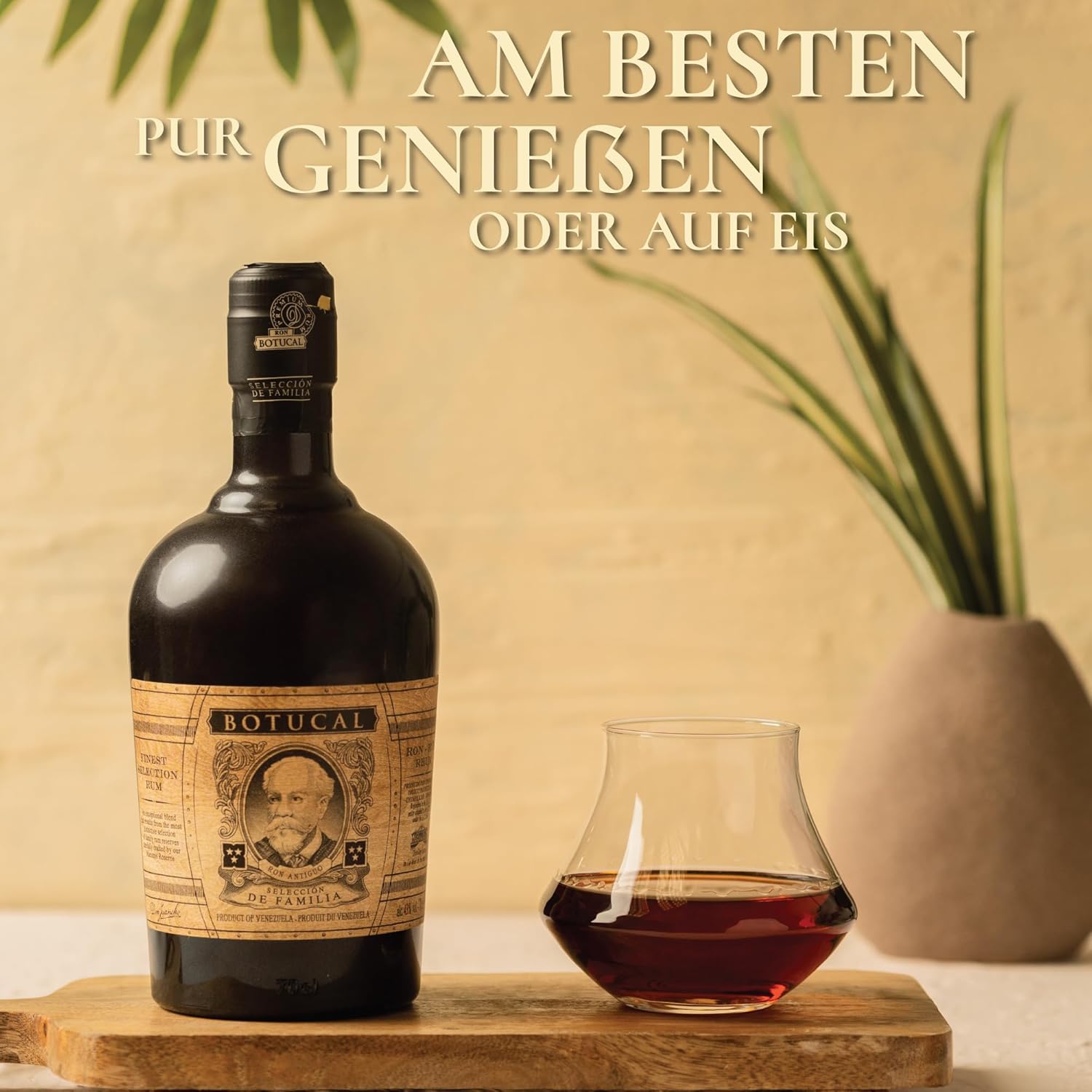Botucal Reserva Exclusiva Rum - Geschenkempfehlung- Komplex und ausgewogen, mit einem langanhaltenden, verführerischen Abgang -0.7L/40% Vol.