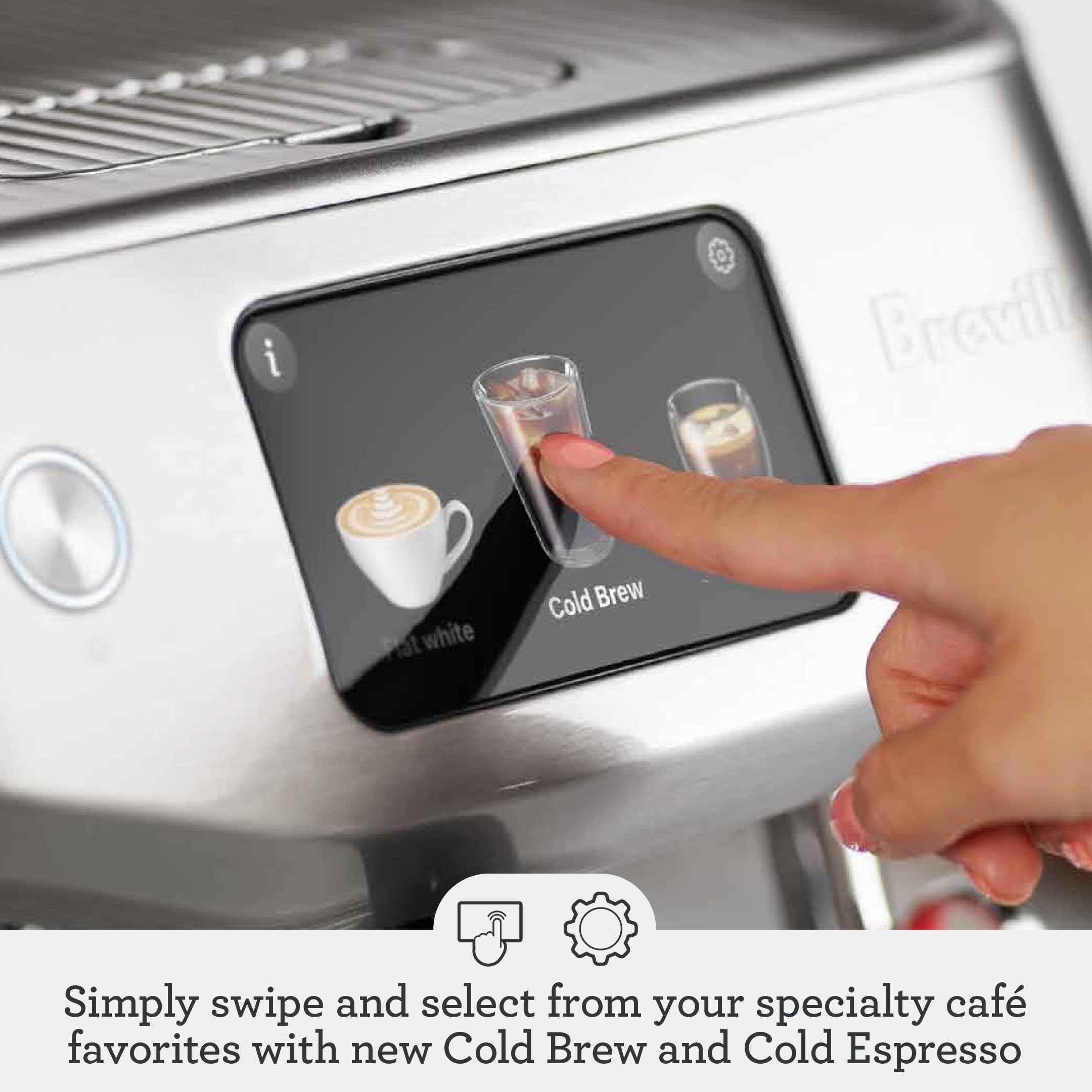 Breville Oracle Jet Espresso Machine, Brushed Stainless Steel