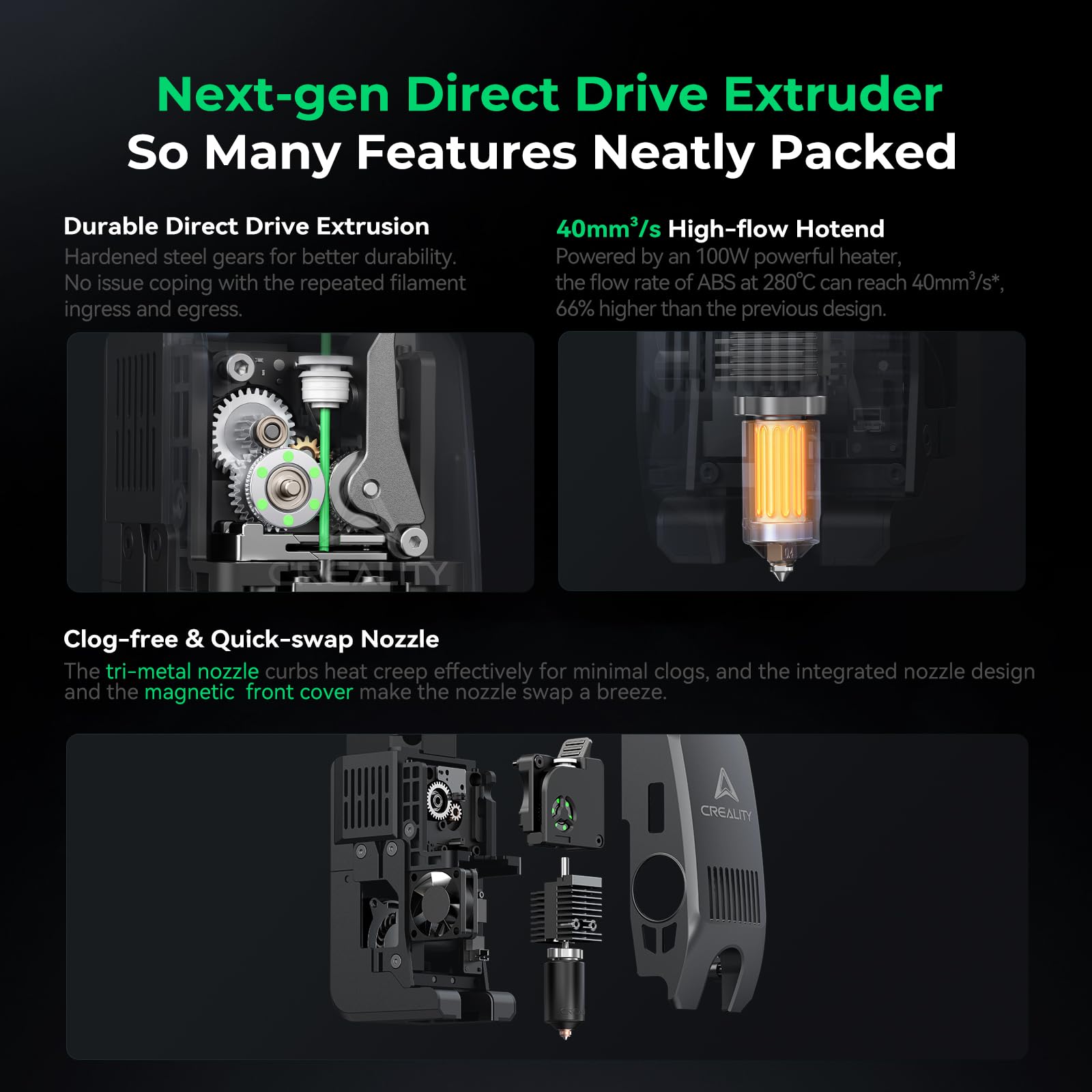 Creality K2 Plus Combo 3D Printer, Multi Color Printing with New CFS 600mm/s High-Speed Full Auto-Leveling Dual Al Camera Next-Gen Direct Drive Extruder Large Build Volume 13.78x13.78x13.78inch