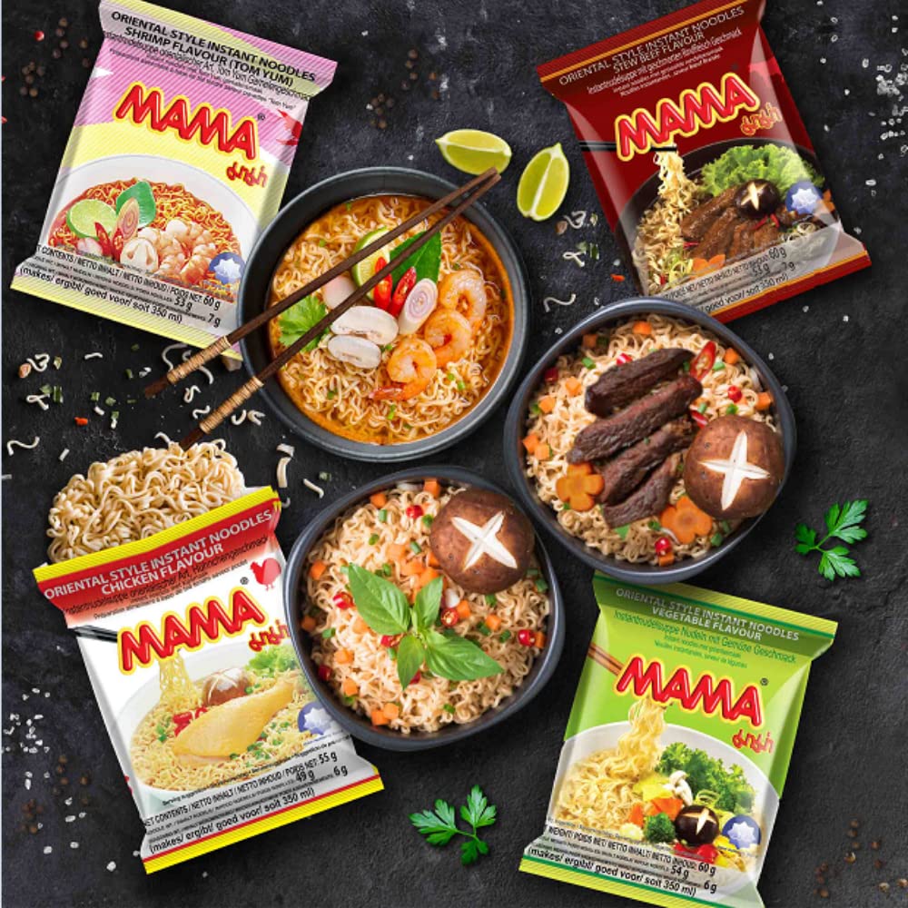 MAMA - Instant Nudeln Hühn - Multipack (30 X 55 GR)