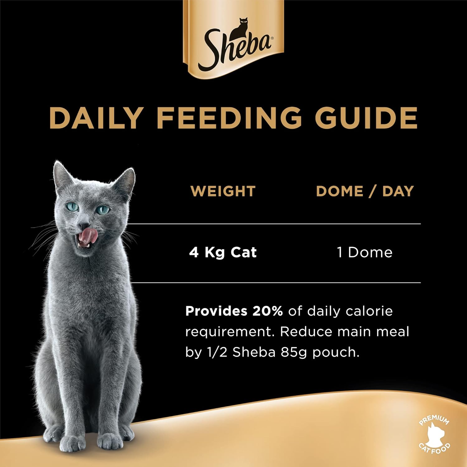 SHEBA Filets Adult Katzenfutter in Sauce mit Huhn 16 x 60g Schale