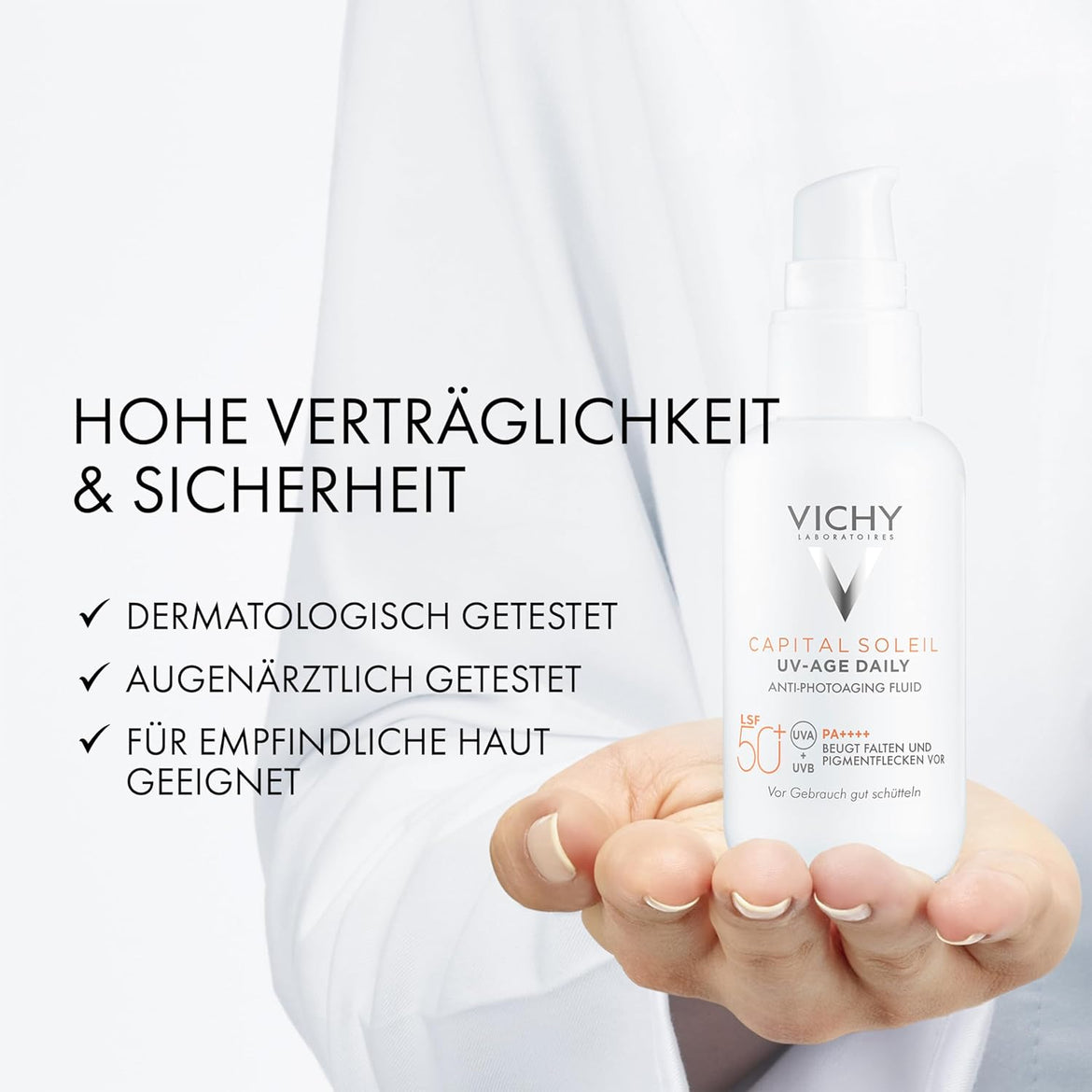 Vichy Capital Soleil UV - Age Anti Ageing Sunscreen SPF 50+ with Niacinamide 40ml