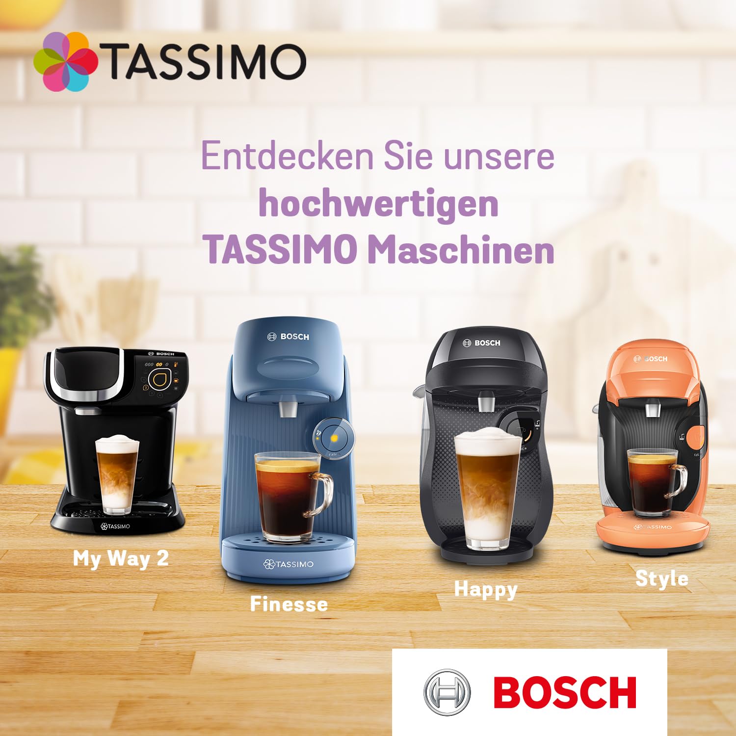 Tassimo Kapseln Milchkomposition, 5 x 16 Pads, 80 Milchkapseln
