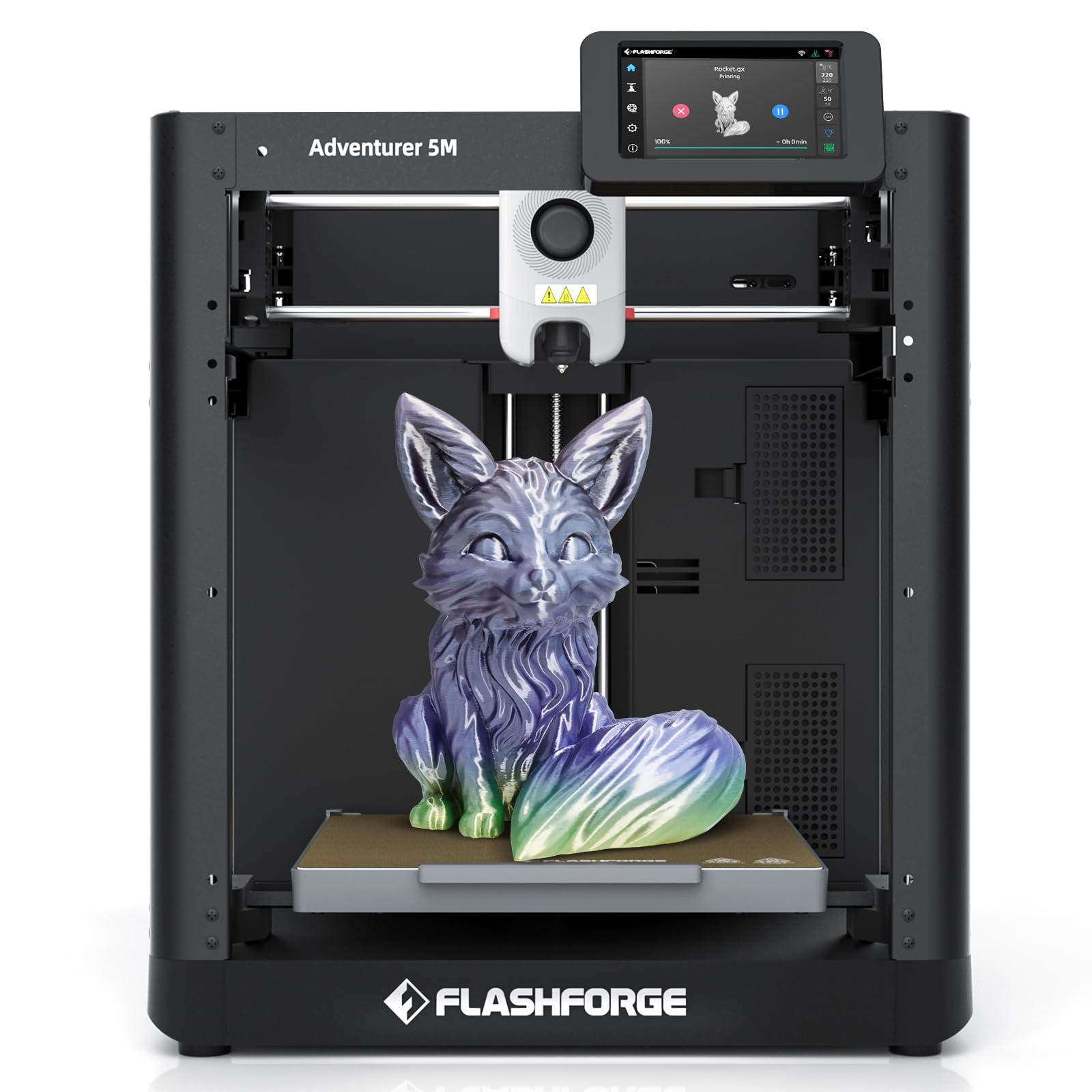 FLASHFORGE AD5X 3D Printer,Multi-Color Printing, 220x220x220mm Build Volume