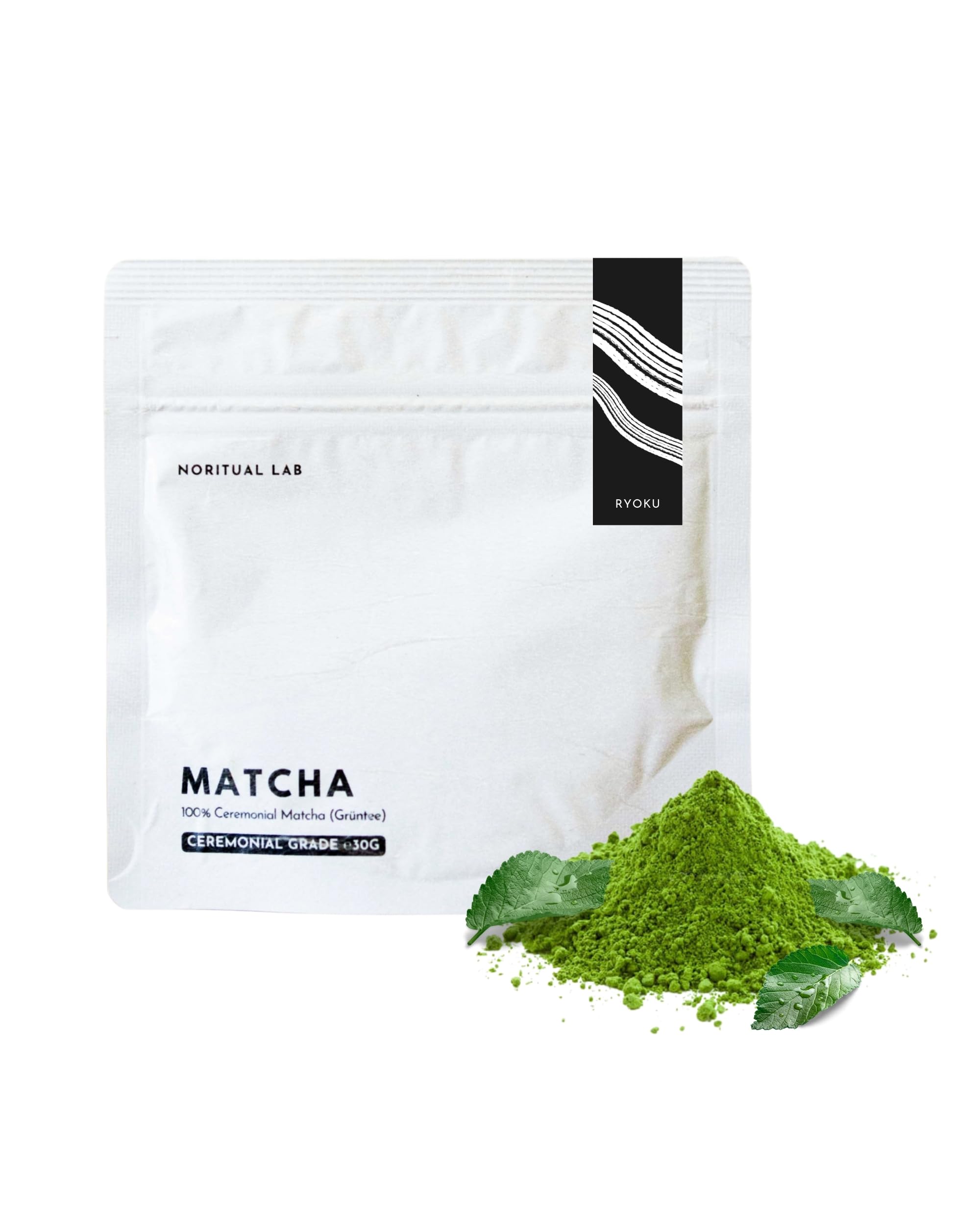 Ceremonial Matcha - Reines Matcha Pulver aus Japan - Ceremonial Grade - Original Matcha Grüntee - Erste Ernte - 100% Natürlich und Laborgeprüft