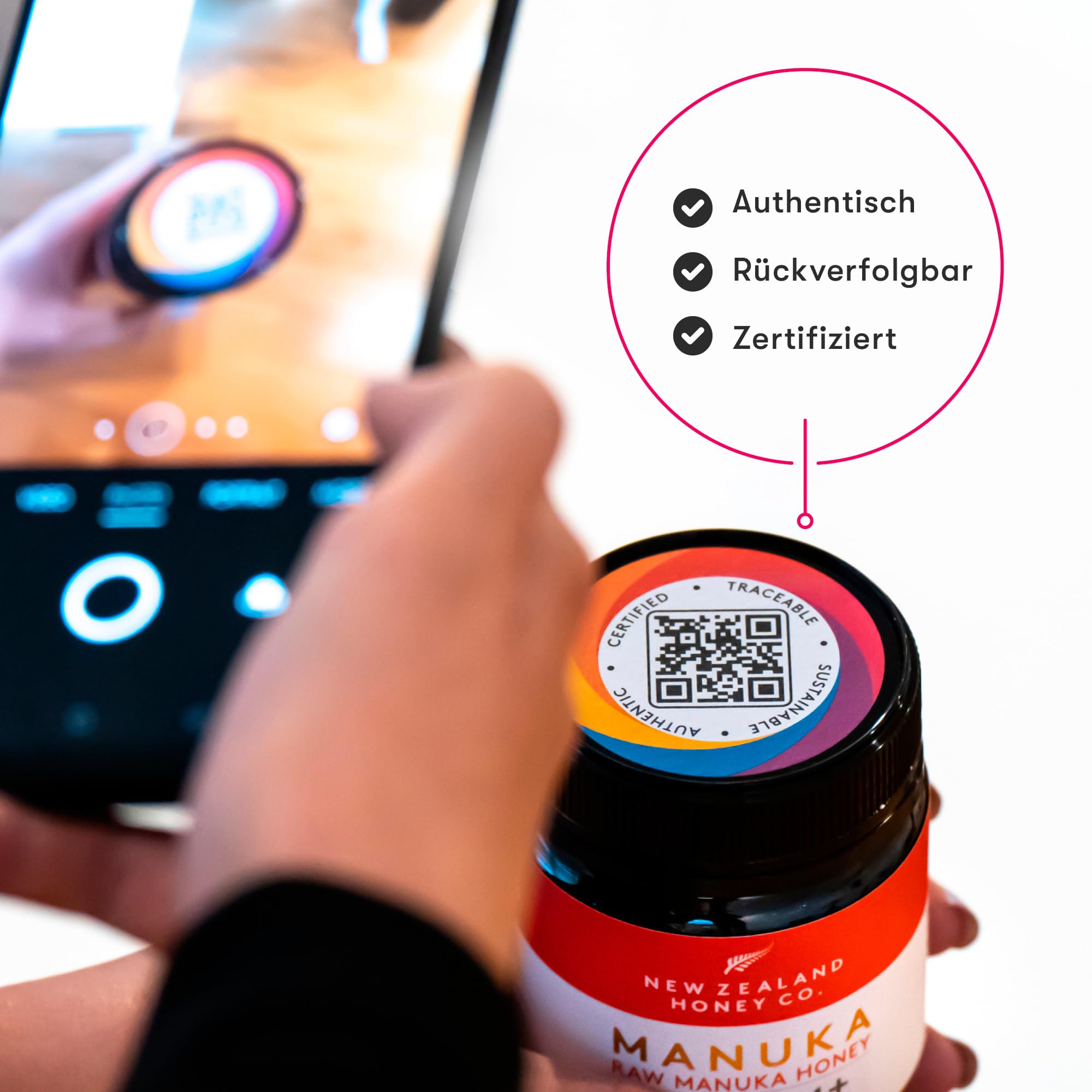 New Zealand Honey Co. Manuka Honig MGO 829+ / UMF 20+ | Aktiv und Roh - Hergestellt in Neuseeland - Zertifiziertem Methylglyoxal Gehalt - 250g - Raw Honey - Rohhonig