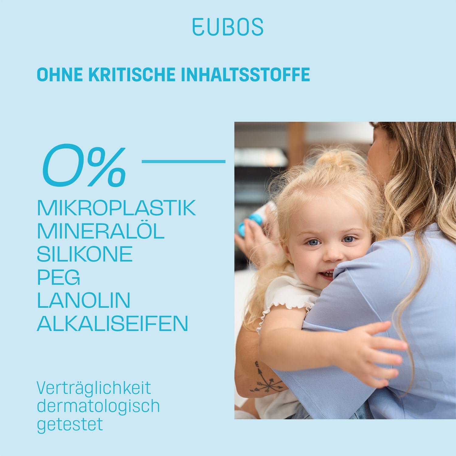 EUBOS Kinder Haut Ruhe Lotion, 125 ml Lotion