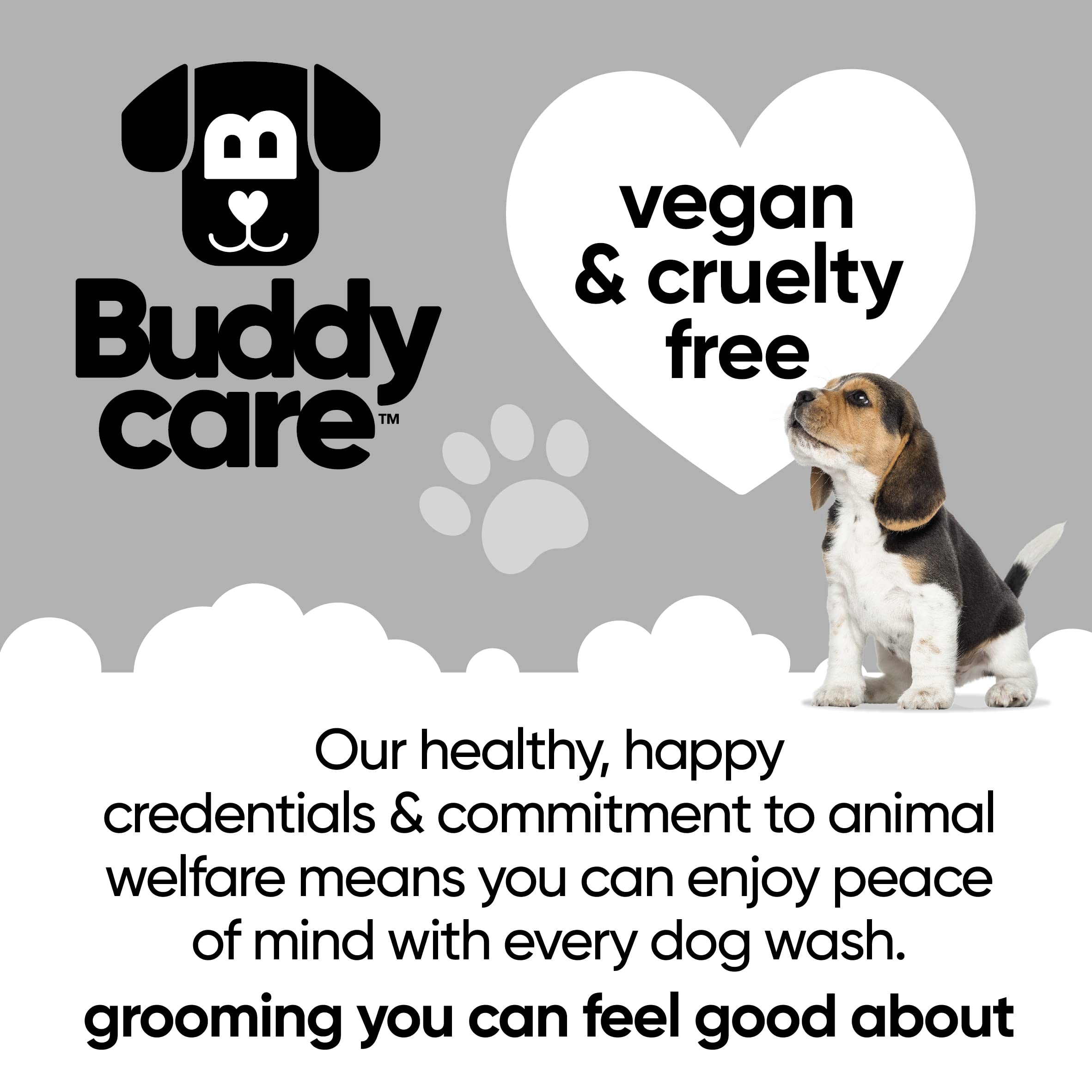 2in1 Hundeshampoo und Conditioner von Buddycare (500ml) - Praktisches Hundeshampoo langhaar und welpen Shampoo Mit Aloe Vera und Pro-Vitamin B5 Rückfettendes Shampoo Für Alle Hunderassen
