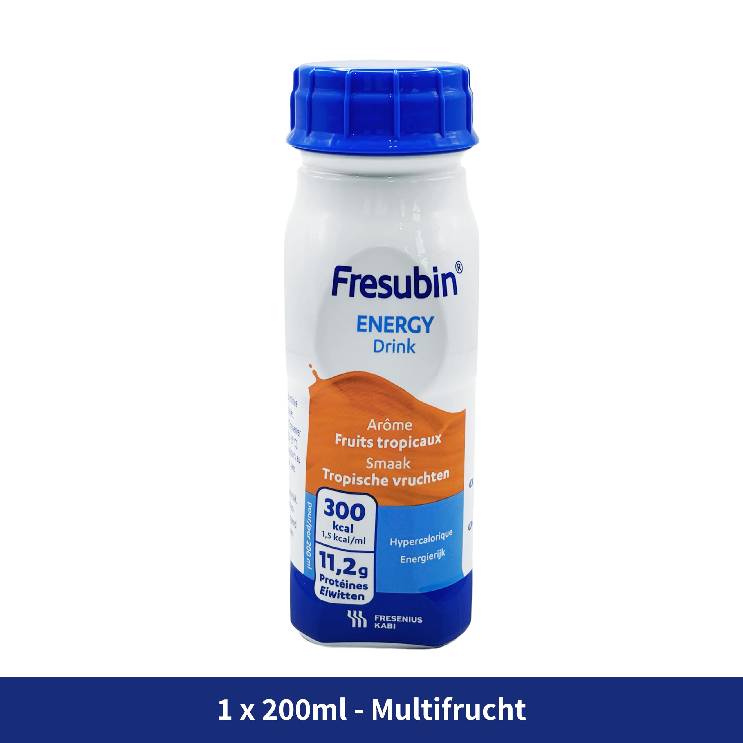 Fresubin Energy Drink - Mischkarton Hochkalorische Trinknahrung von Fresenius Kabi in 6 Geschmacksrichtungen, 300 kcal pro Flasche (200 ml (24er Pack), Mischkarton)