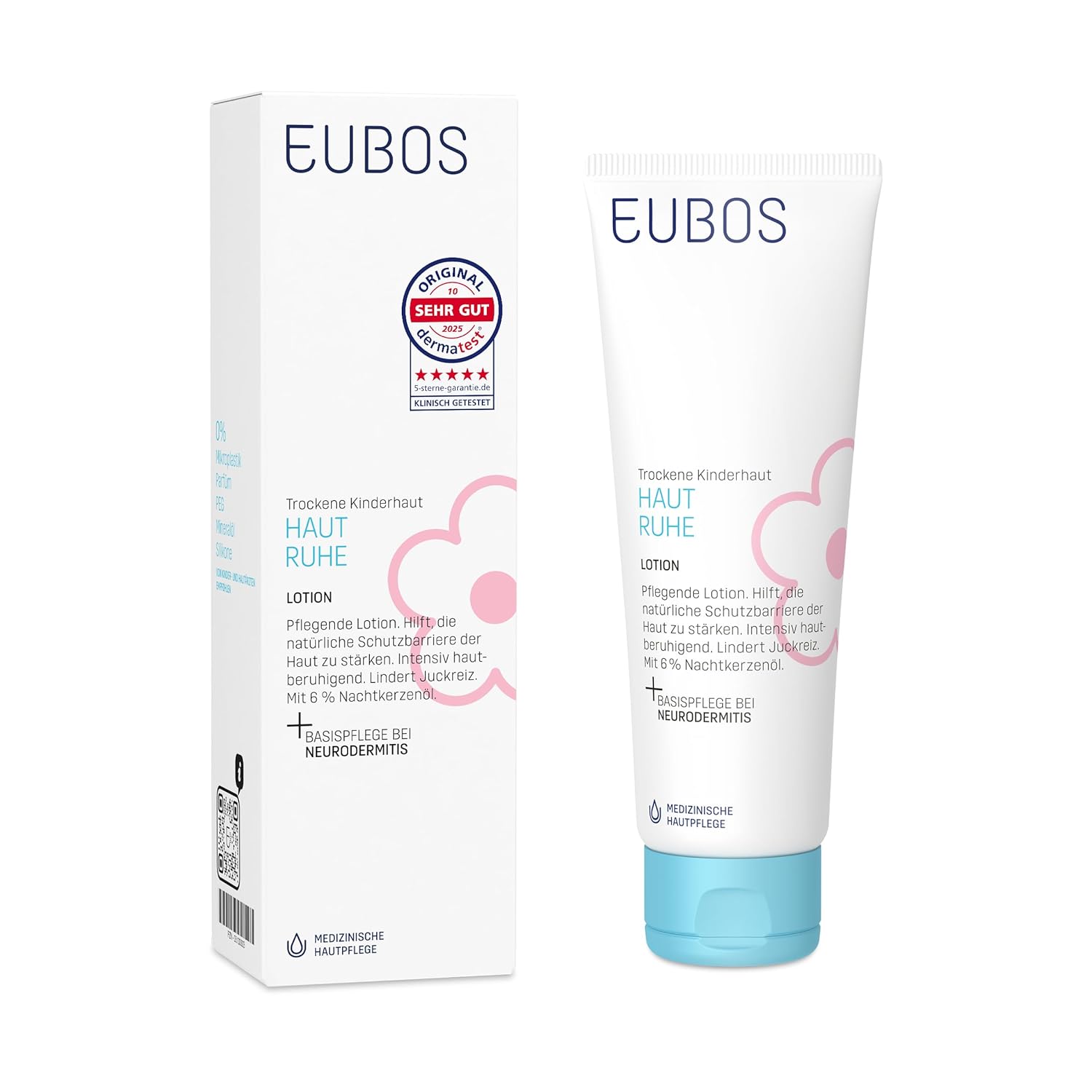EUBOS Kinder Haut Ruhe Lotion, 125 ml Lotion
