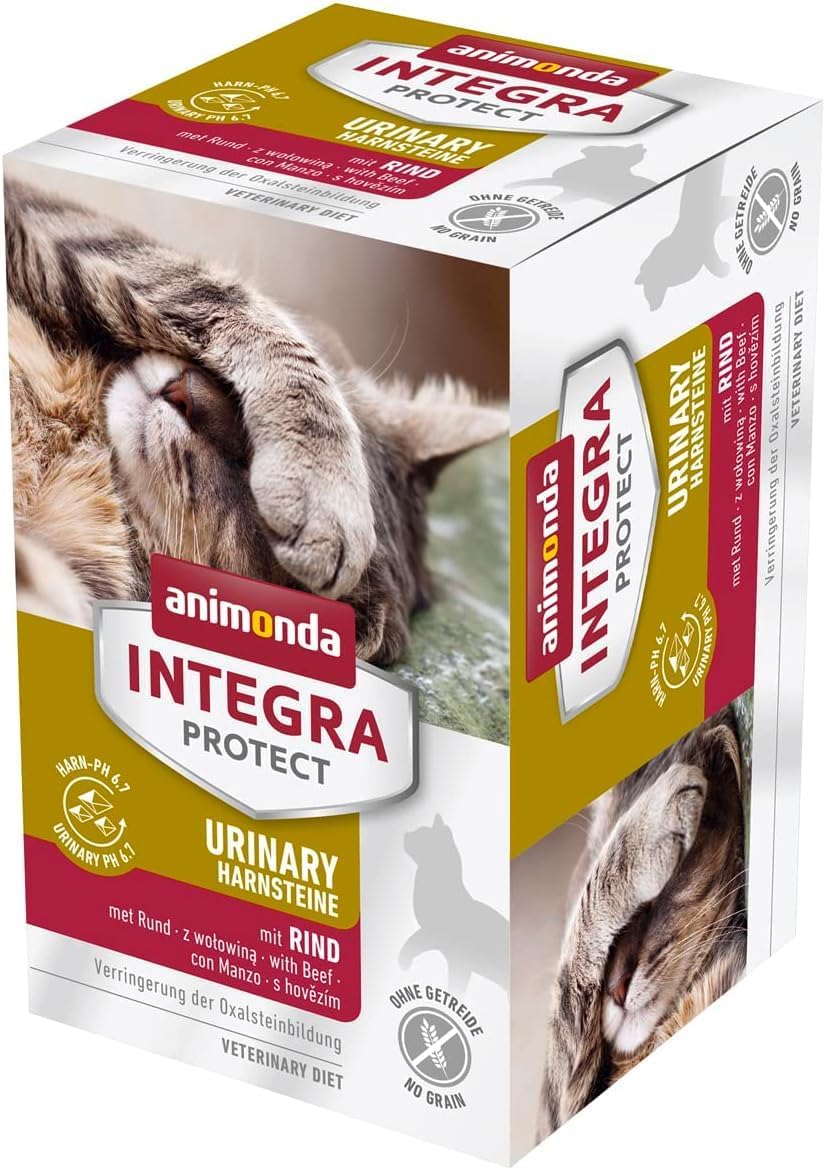 animonda INTEGRA PROTECT Sensitive Huhn Pur (16 x 100 g), Katzen Diätfutter bei Futtermittelallergie, sensitives Katzenfutter für allergische Katzen, Katzennassfutter ohne Getreide