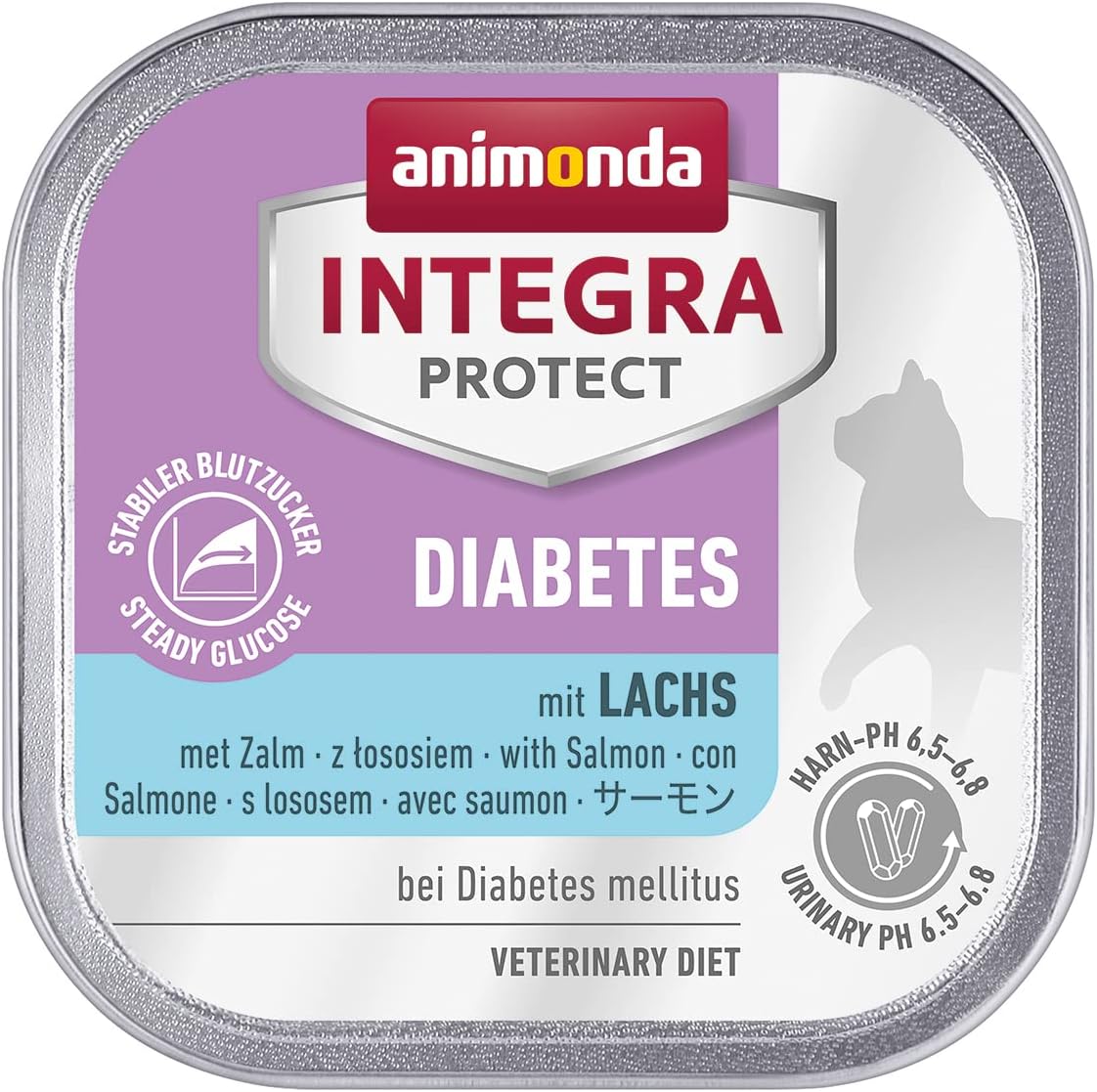 animonda INTEGRA PROTECT Sensitive Huhn Pur (16 x 100 g), Katzen Diätfutter bei Futtermittelallergie, sensitives Katzenfutter für allergische Katzen, Katzennassfutter ohne Getreide