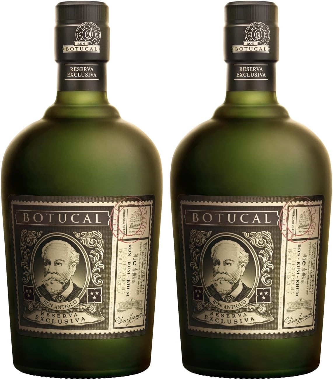 Botucal Reserva Exclusiva Rum - Geschenkempfehlung- Komplex und ausgewogen, mit einem langanhaltenden, verführerischen Abgang -0.7L/40% Vol.