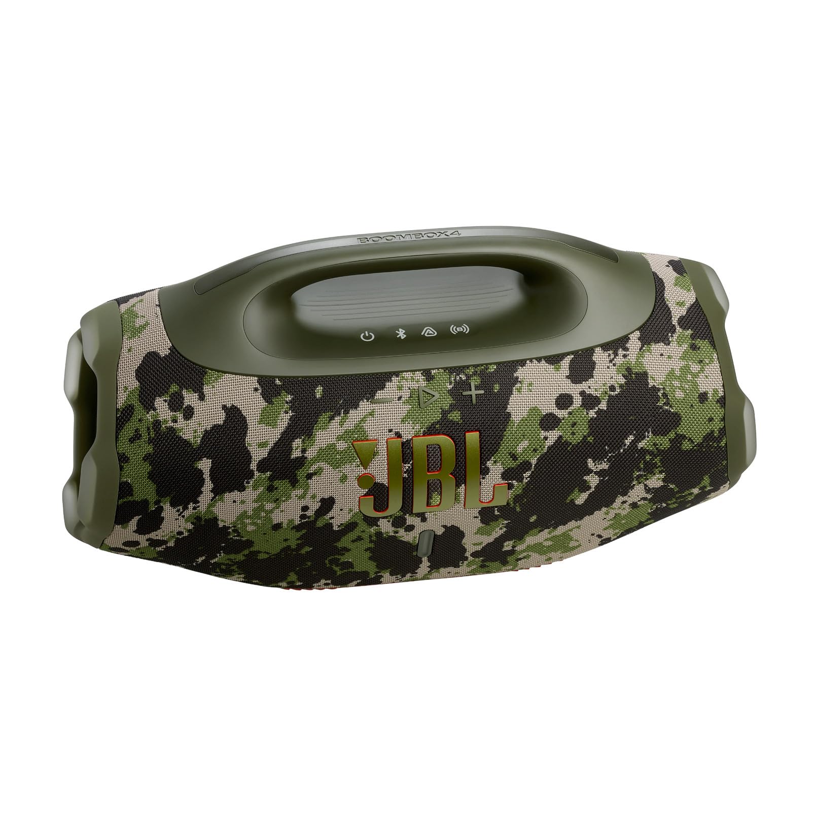 JBL Boombox 4 - Most Powerful Portable Waterproof Speaker with Massive Pro Sound, Up to 34 Hours of Playtime, & Multi-Speaker Connection by Auracast™ (Black)
