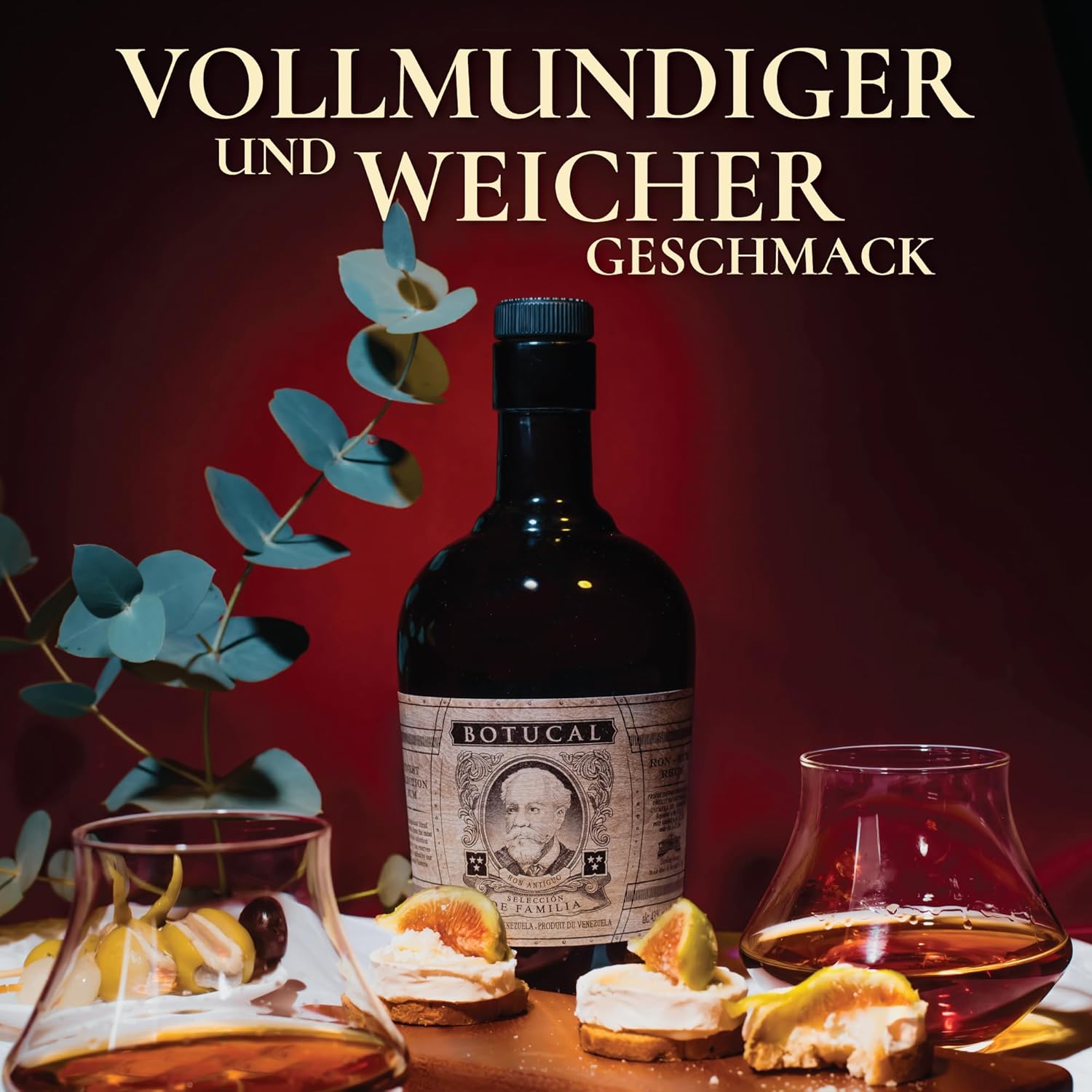 Botucal Reserva Exclusiva Rum - Geschenkempfehlung- Komplex und ausgewogen, mit einem langanhaltenden, verführerischen Abgang -0.7L/40% Vol.