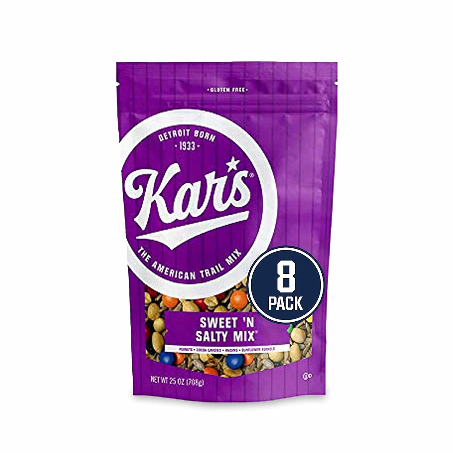 Kar's Nuts Sweet 'N Salty Trail Mix, 2 oz Pouch (Pack of 72), Gluten-Free Trail Mix Snack