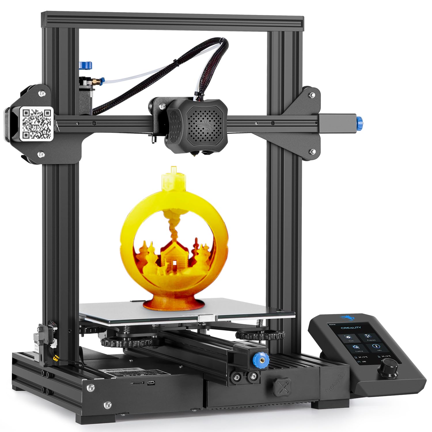 Creality Ender 3 V3 SE 3D Printer, 250mm/s Printing Speed DIY 3D Printers with CR Touch Auto Leveling, Sprite Direct Extruder Auto-Load Filament Dual Z-axis Y-axis, Printing Size 8.66x8.66x9.84 inch