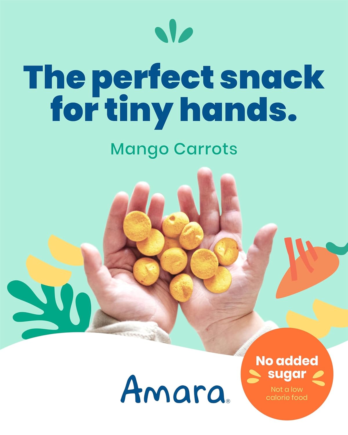 Amara Smoothie Melts - Mixed Red Berries - Baby Snacks Made With Fruits and Vegetables - Healthy Toddler Snacks For Your Kids Lunch Box - Organic Plant Based Yogurt Melts - 6 Resealable Bags