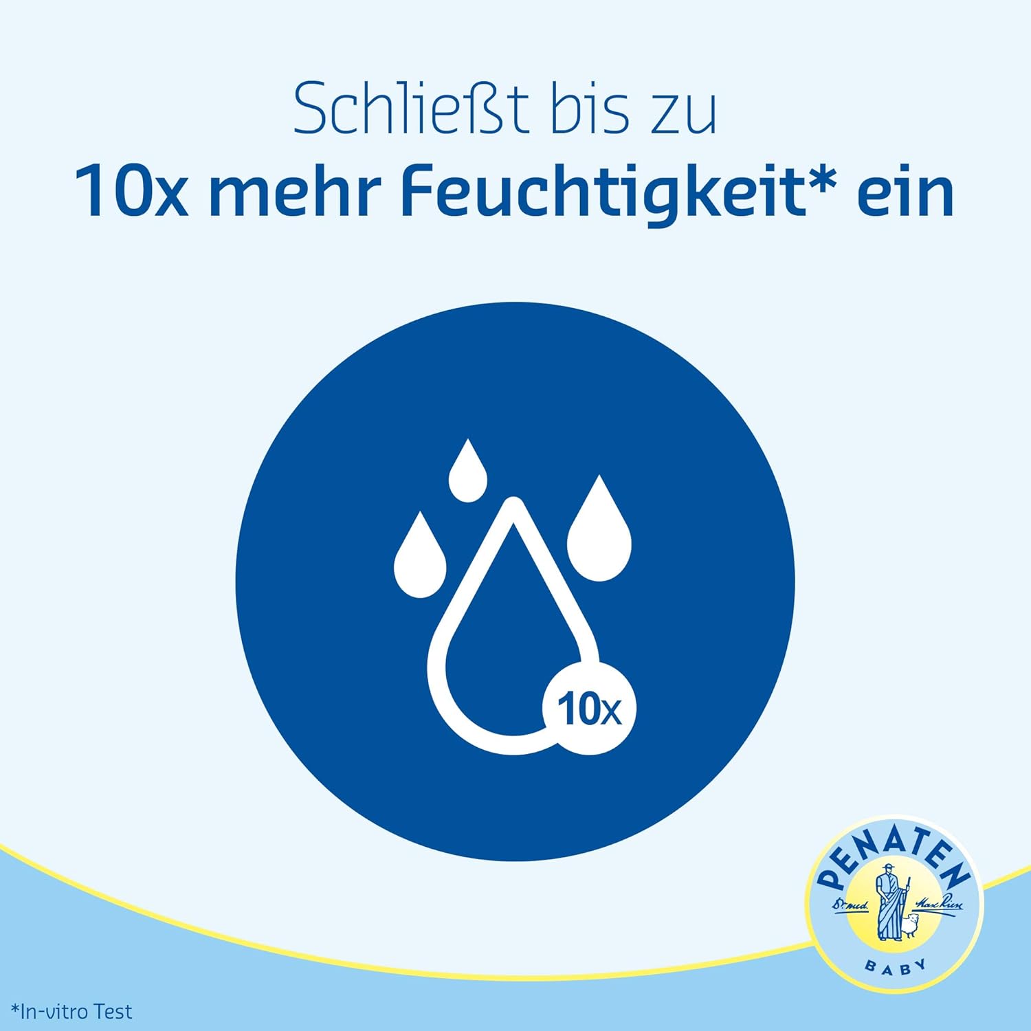 Penaten Pflegeöl 500ml, sanftes Baby Massageöl und Babyöl zur Pflege, Reinigung und Massage, ohne Parabene und Farbstoffe, für Neugeborene