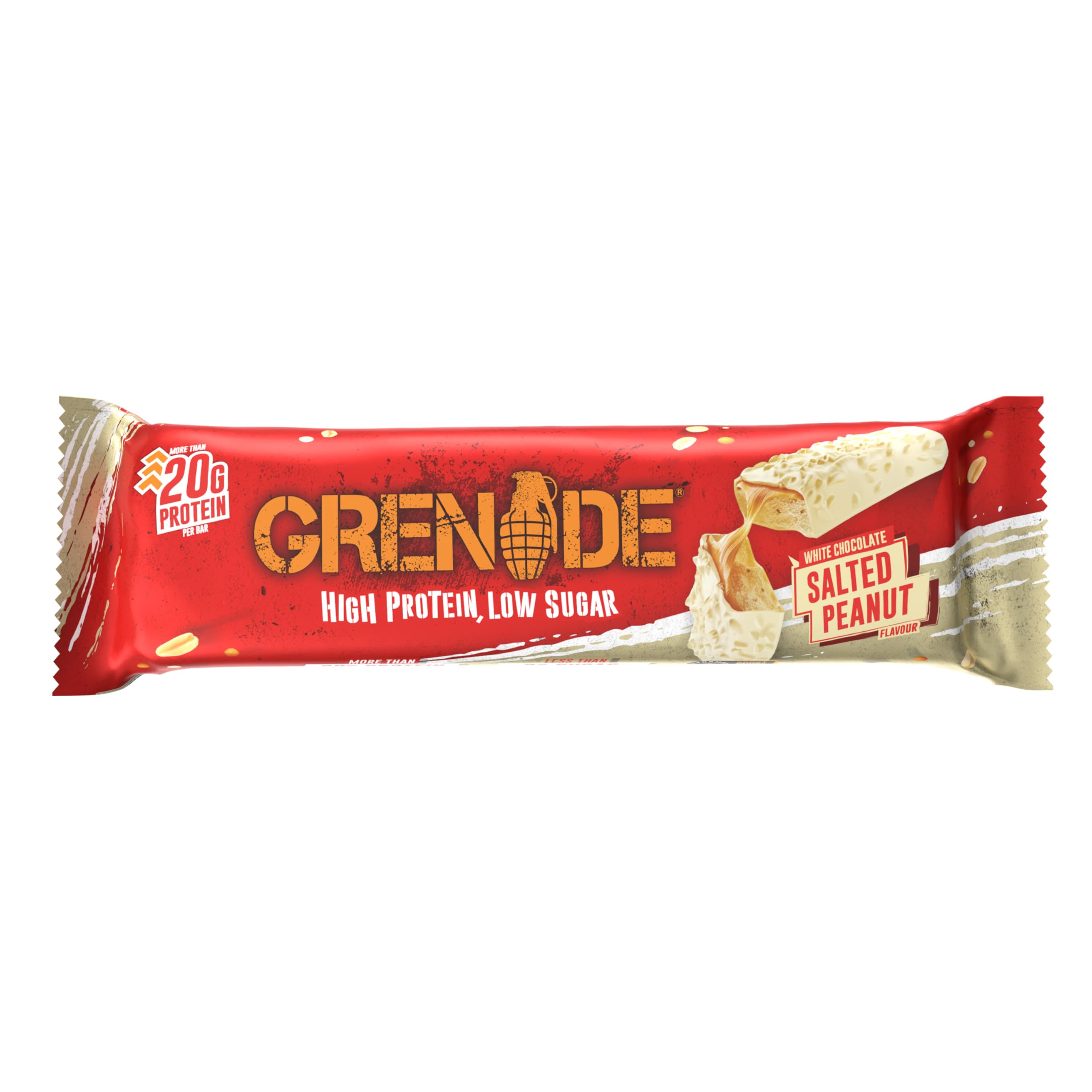 Grenade Proteinriegel, OREO White – Proteinreich & Zuckerarm, 12 x 60 g