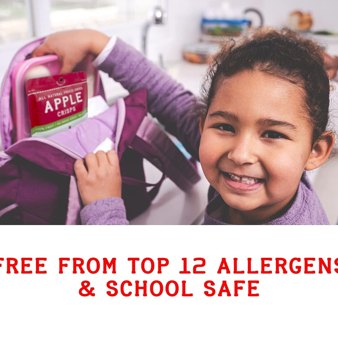 Nature’s Turn Freeze-Dried Strawberry Crisps – Healthy, Gluten-Free, Crispy & Delicious, Plant-Based Snack, Ideal for Cereal, Smoothies, School Lunches, & On-the-Go, Bags of 12 (0.53 oz Each)