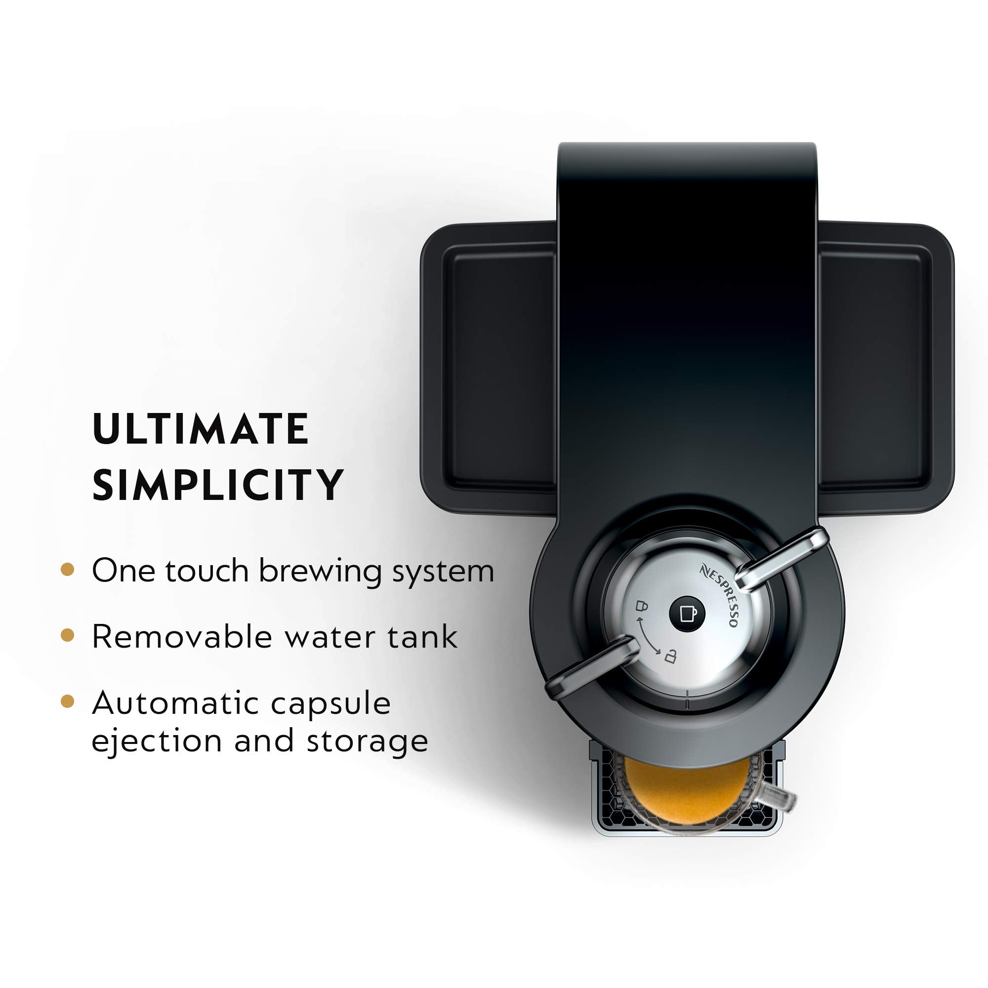 Nespresso Vertuo Coffee and Espresso Maker by De'Longhi, Titan