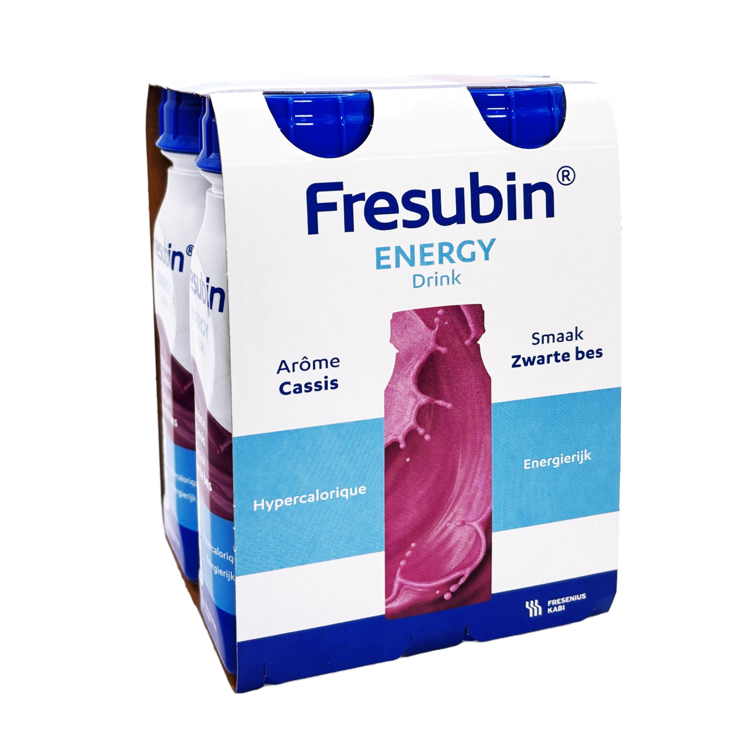 Fresubin Energy Drink - Mischkarton Hochkalorische Trinknahrung von Fresenius Kabi in 6 Geschmacksrichtungen, 300 kcal pro Flasche (200 ml (24er Pack), Mischkarton)