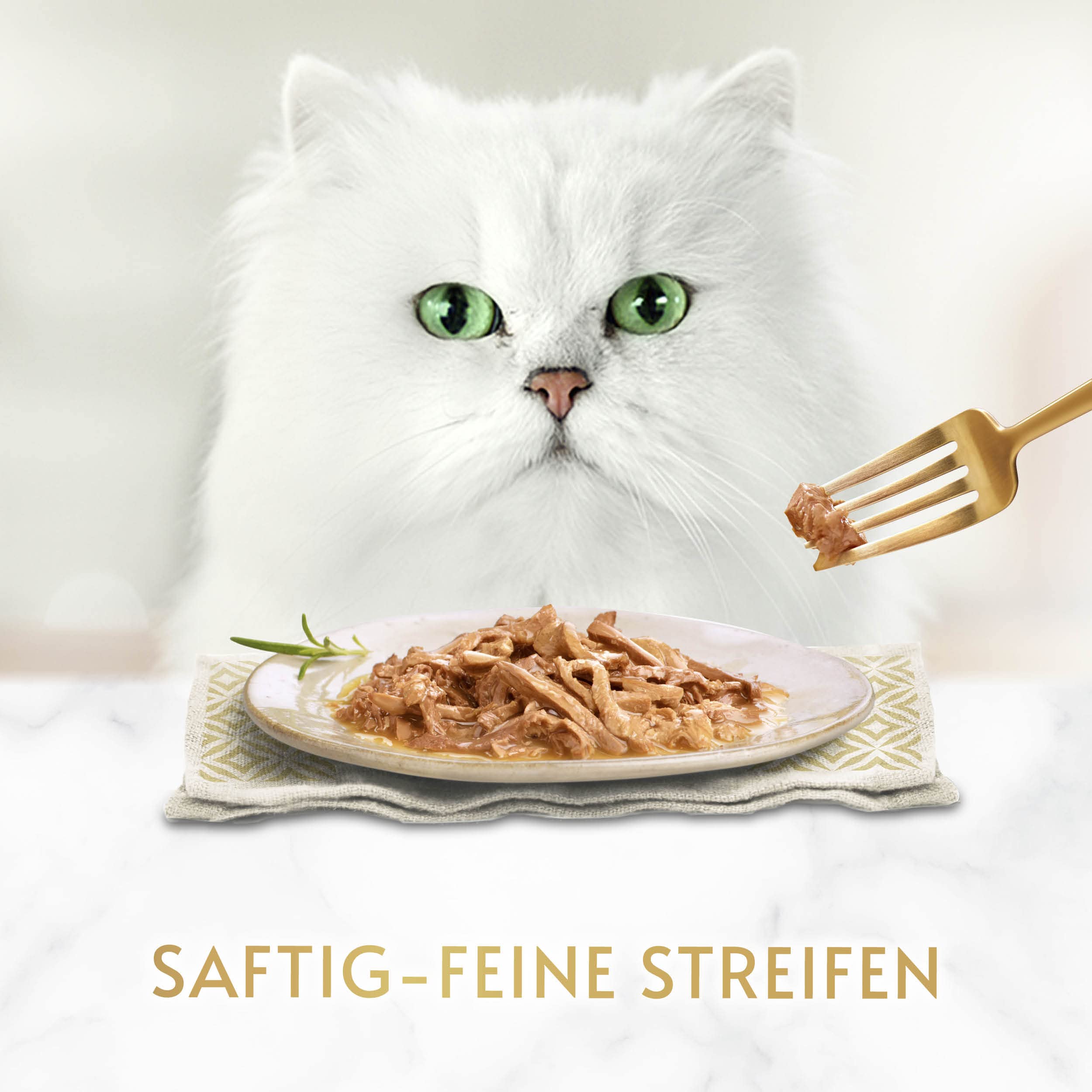 Gourmet Gold Raffiniertes Ragout Katzenfutter nass, Sorten-Mix, 96er Pack (96 x 85g)