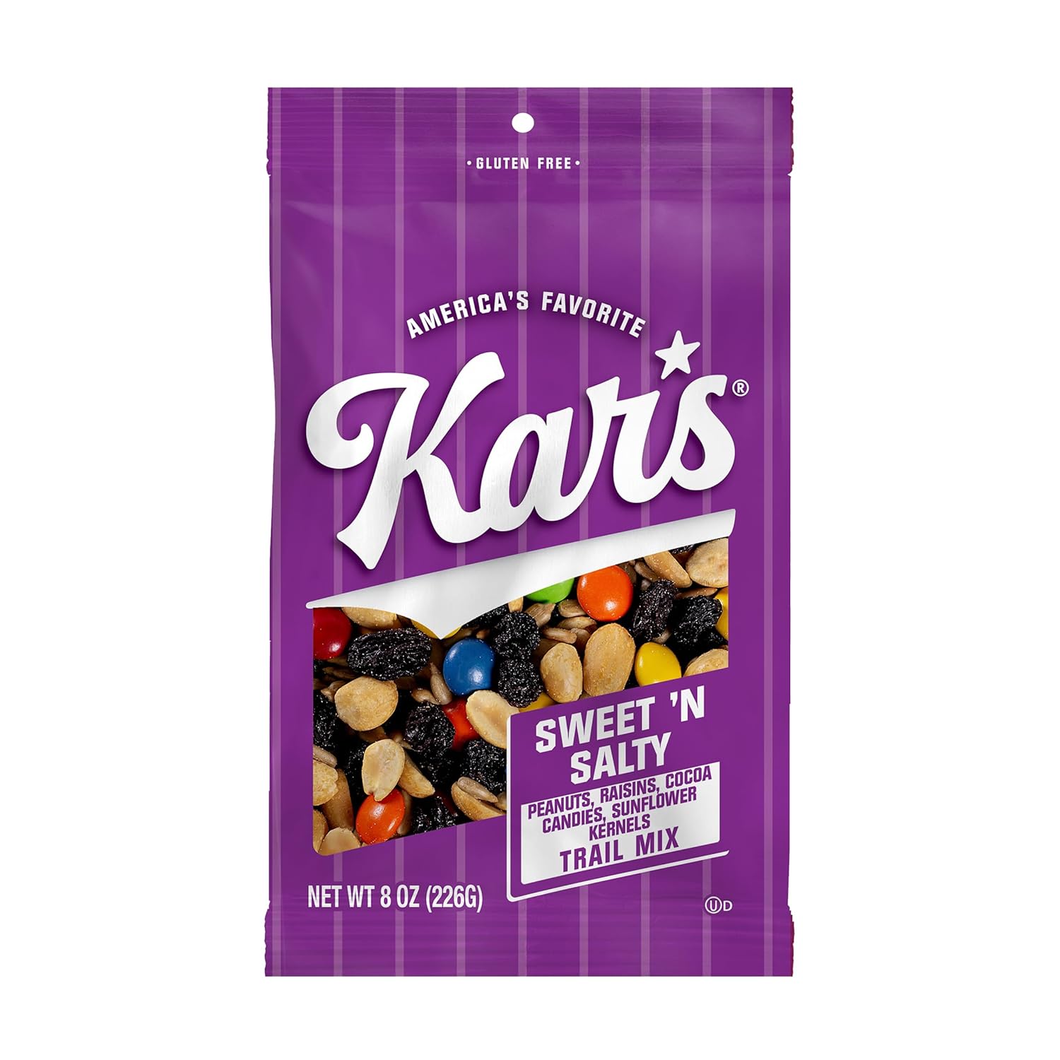 Kar's Nuts Sweet 'N Salty Trail Mix, 2 oz Pouch (Pack of 72), Gluten-Free Trail Mix Snack