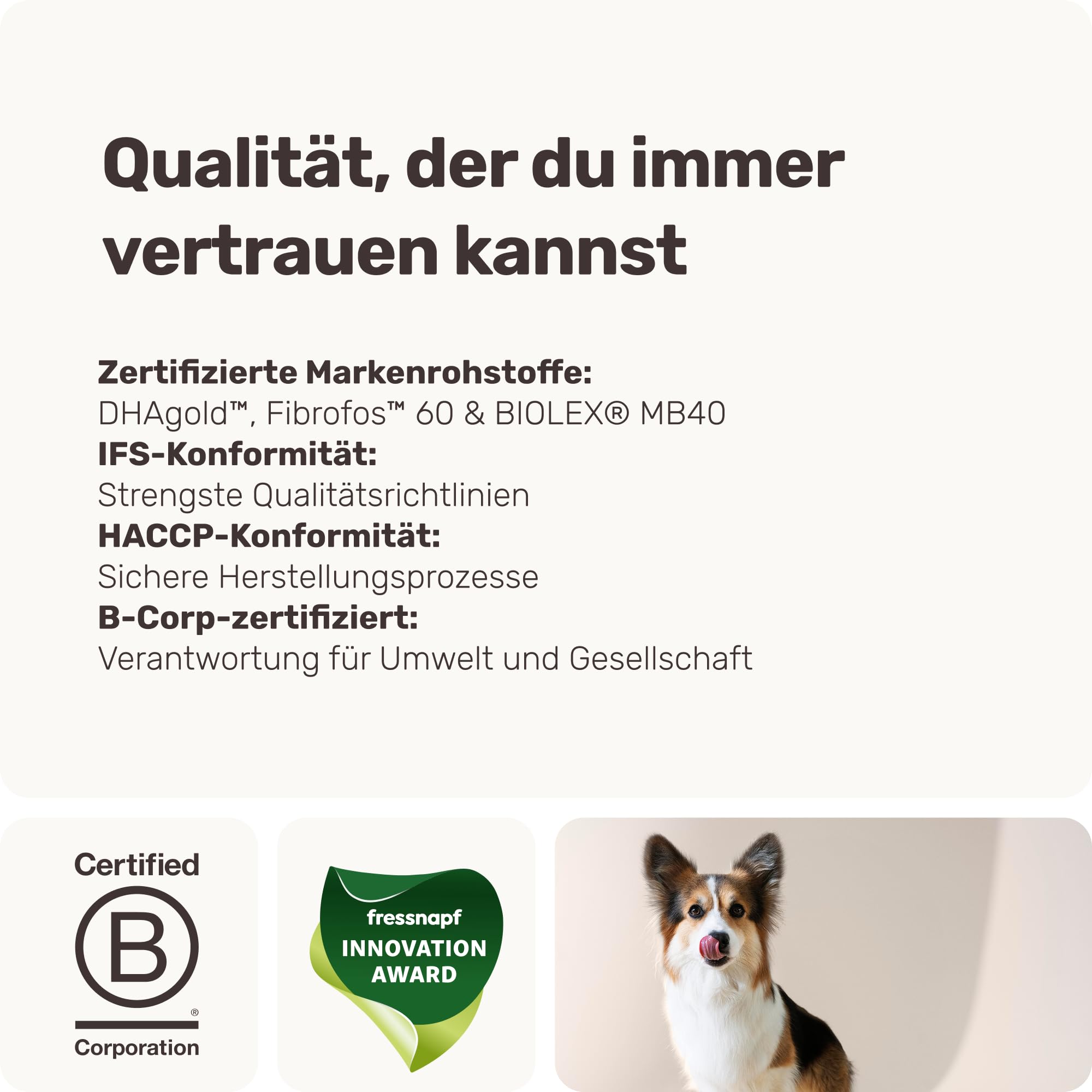 9-in-1 Probiotika für Deinen Hund - Lucky Belly Hypoallergen Allergie Fit ohne Huhn 120 Drops (350g) von mammaly-Bei Magenprobleme & Verdauungsprobleme für Magen-Darm,Verdauungssnacks bei Gras fressen